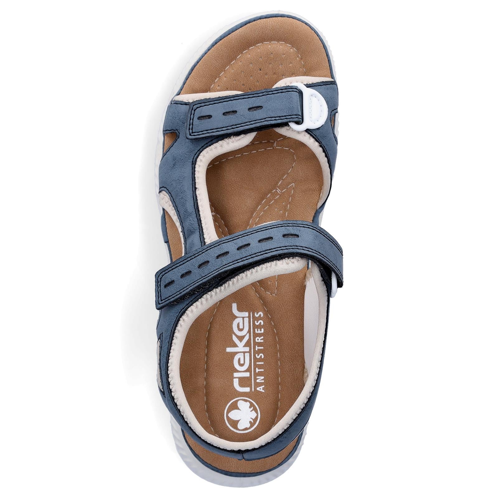 Rieker Damen Sandale blau