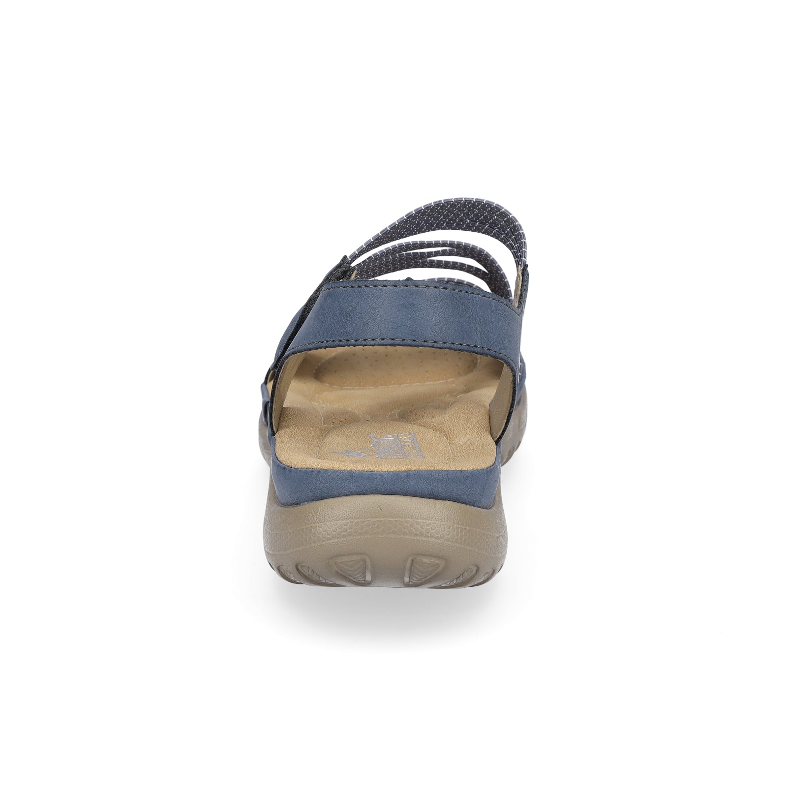 Rieker Damen Trekking Sandale blau