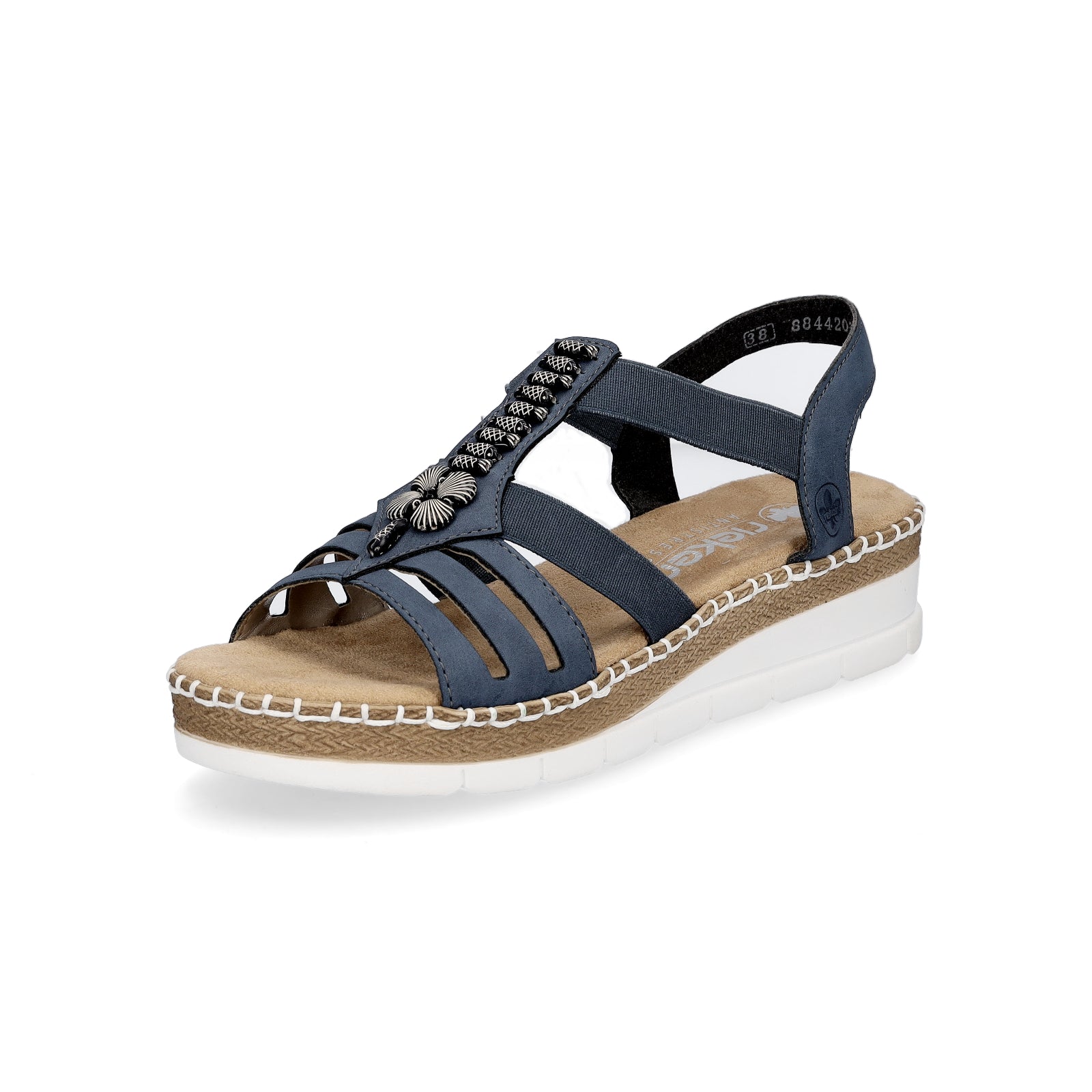 Rieker Damen Sandale blau