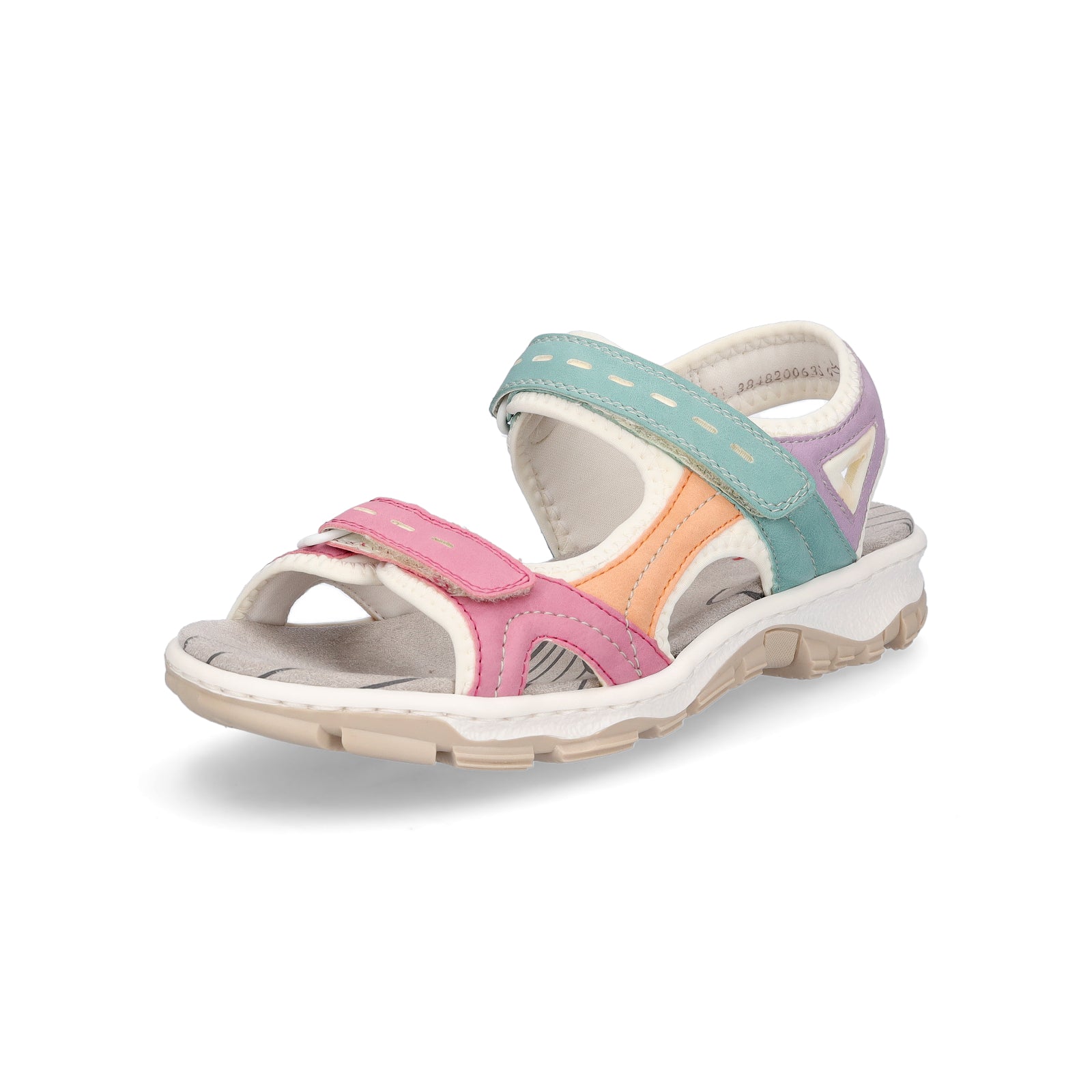 Rieker Damen Sandale multi rainbow