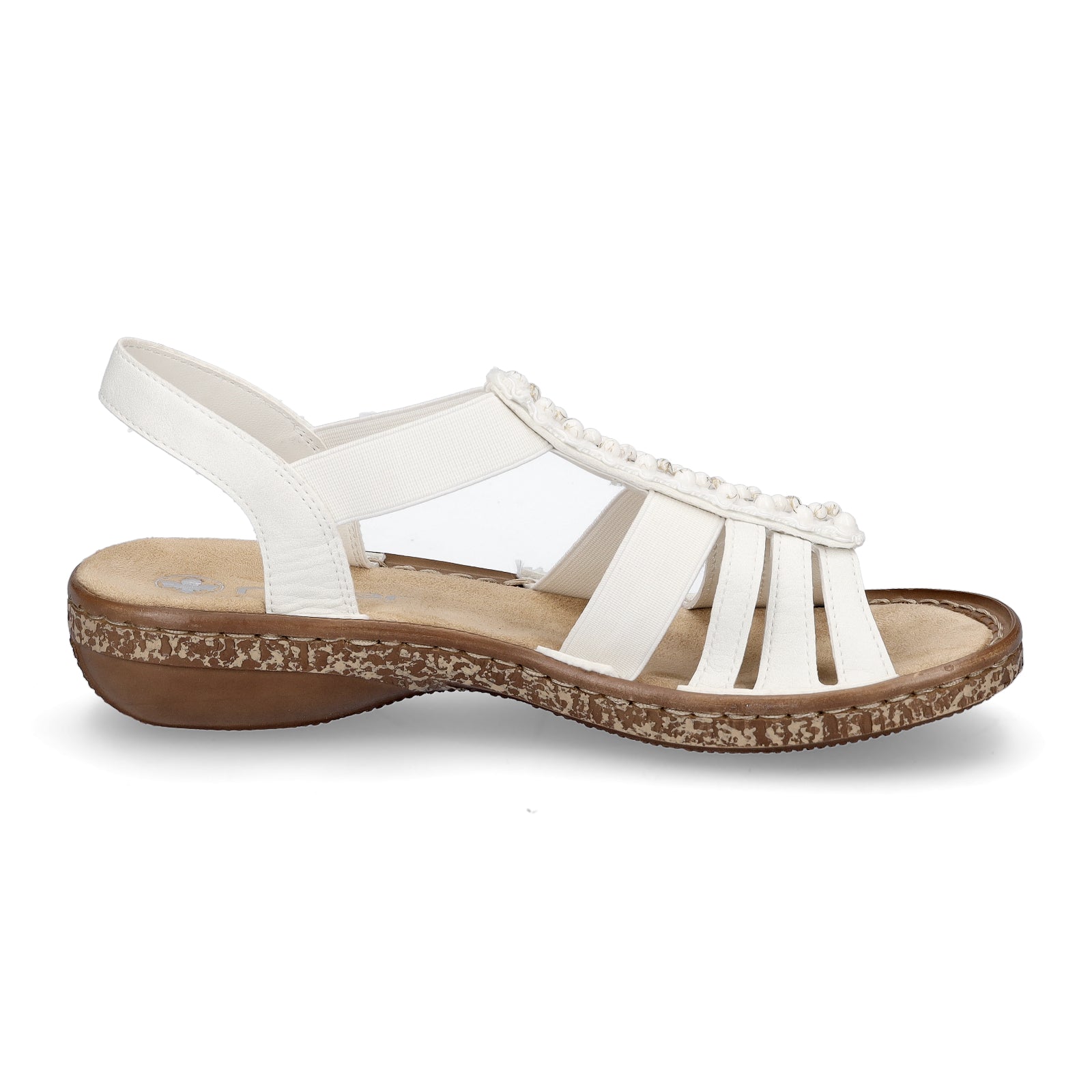 Rieker Damen Sandale offwhite