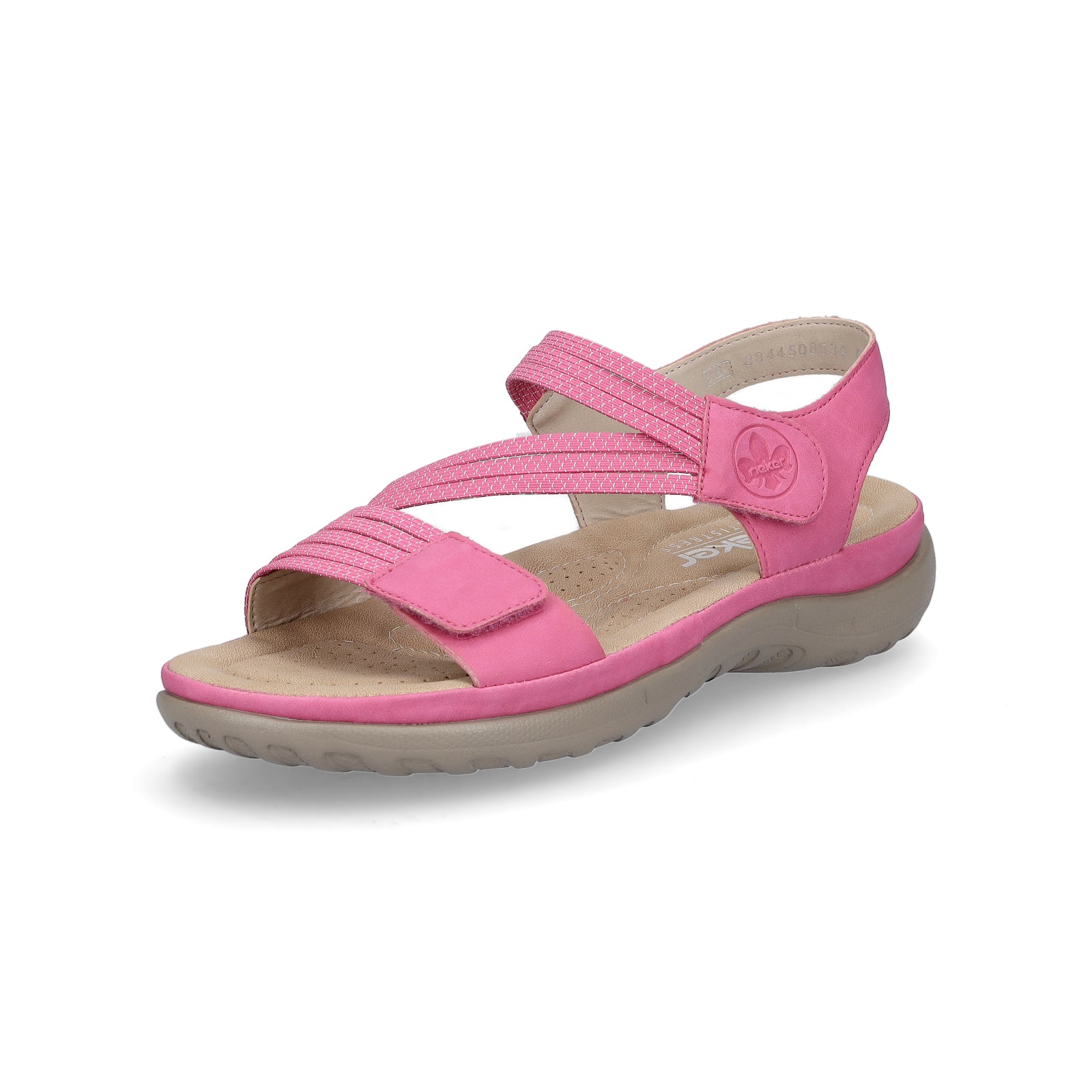 Rieker women's trekking sandal pink