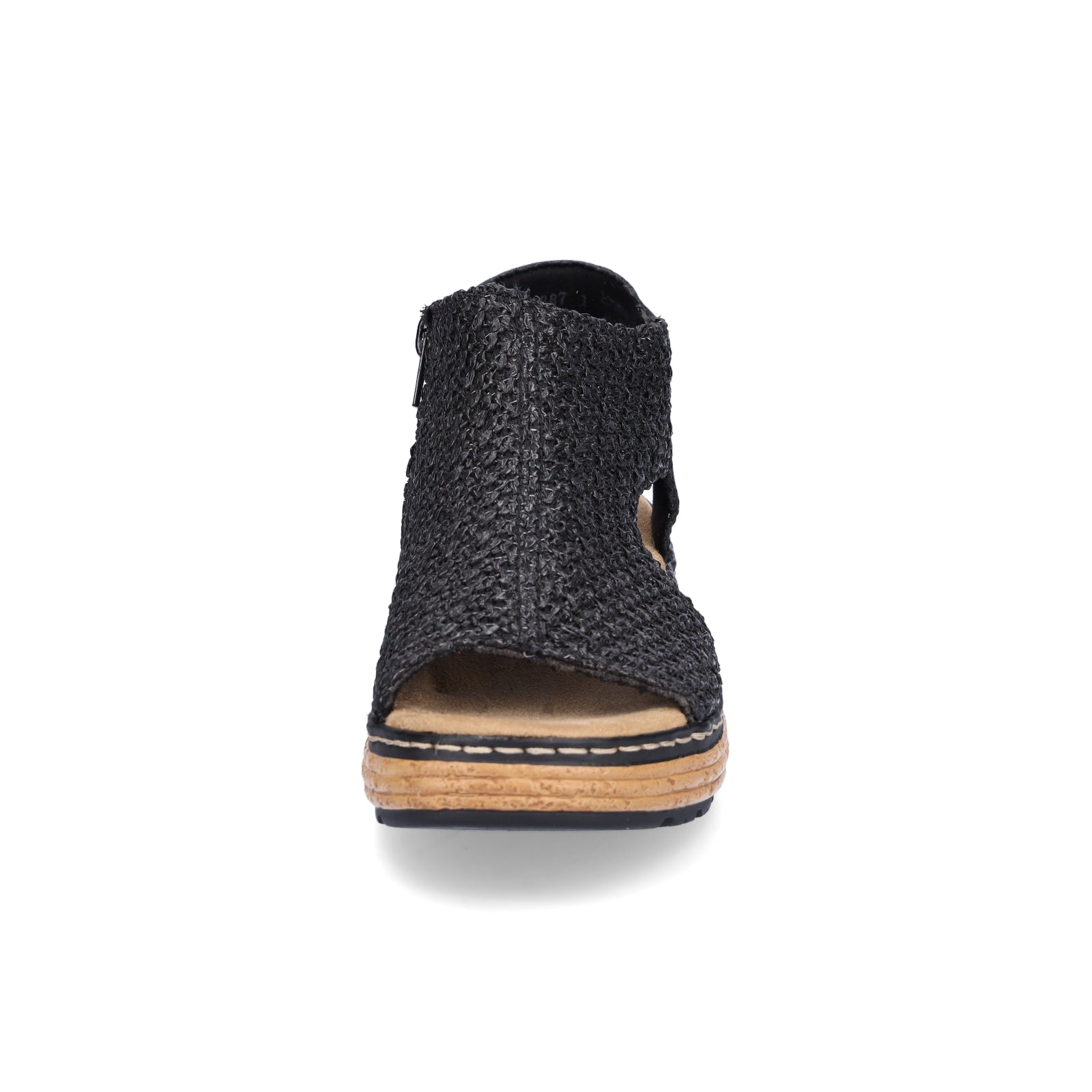 Rieker women's sandals black