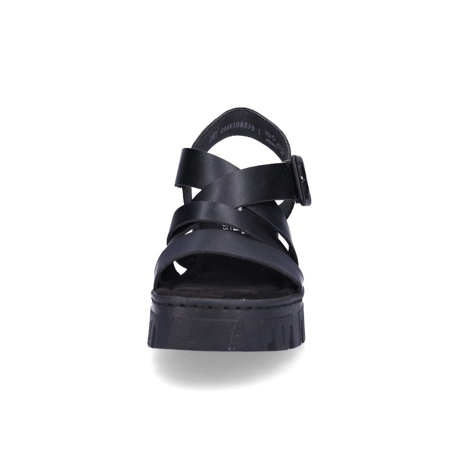 Rieker Damen Sandale schwarz