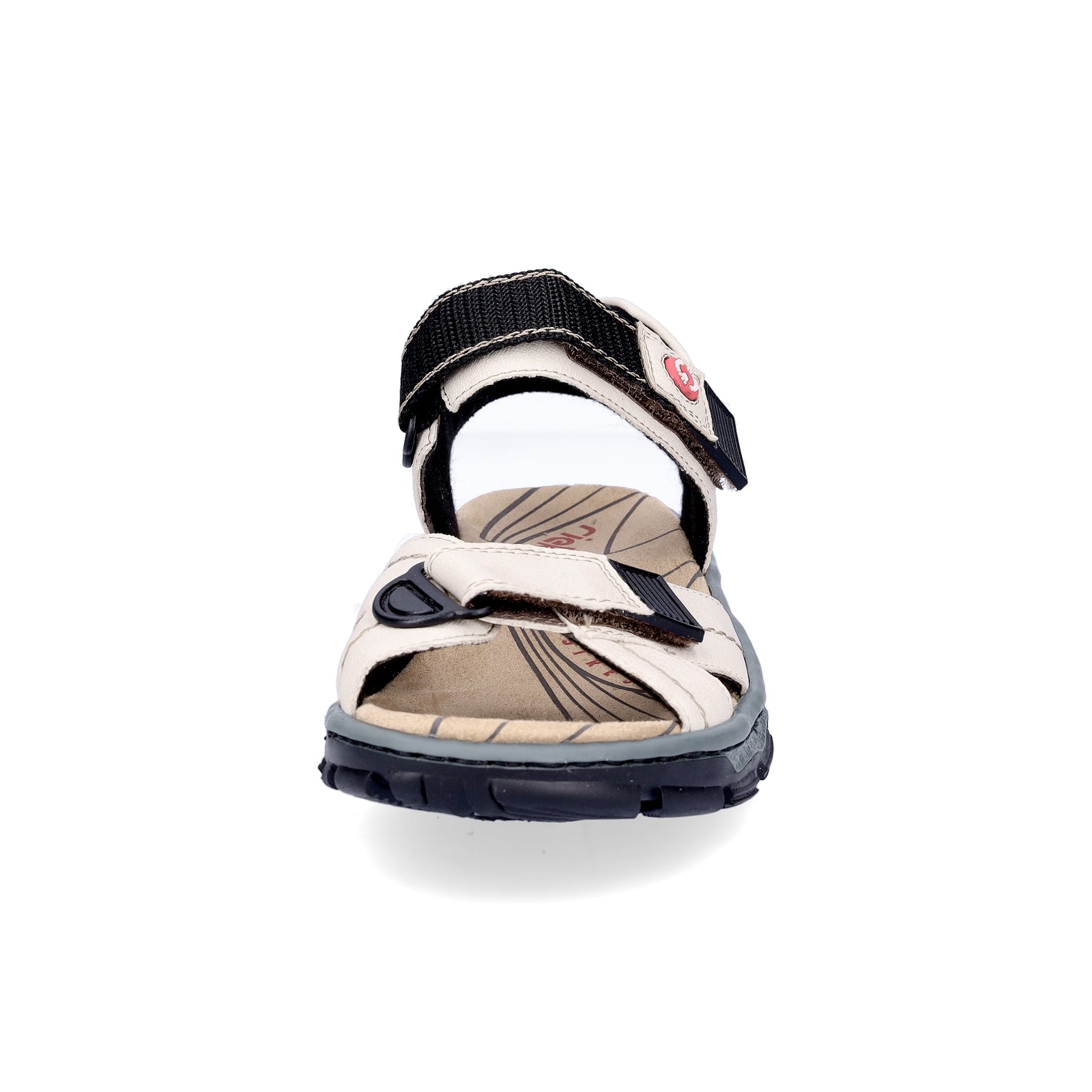 Rieker Damen Trekking Sandale creme