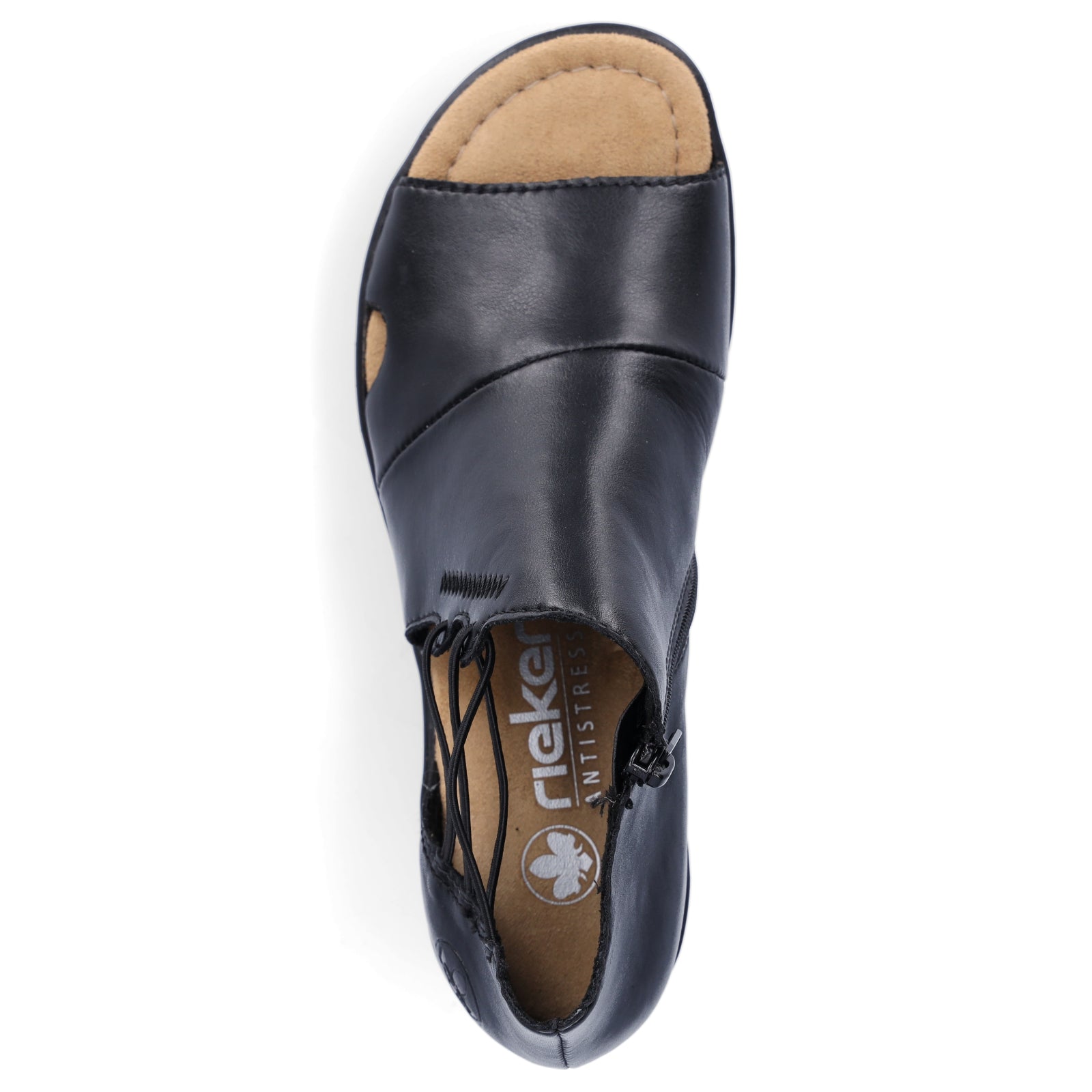 Rieker Damen Sandalette schwarz