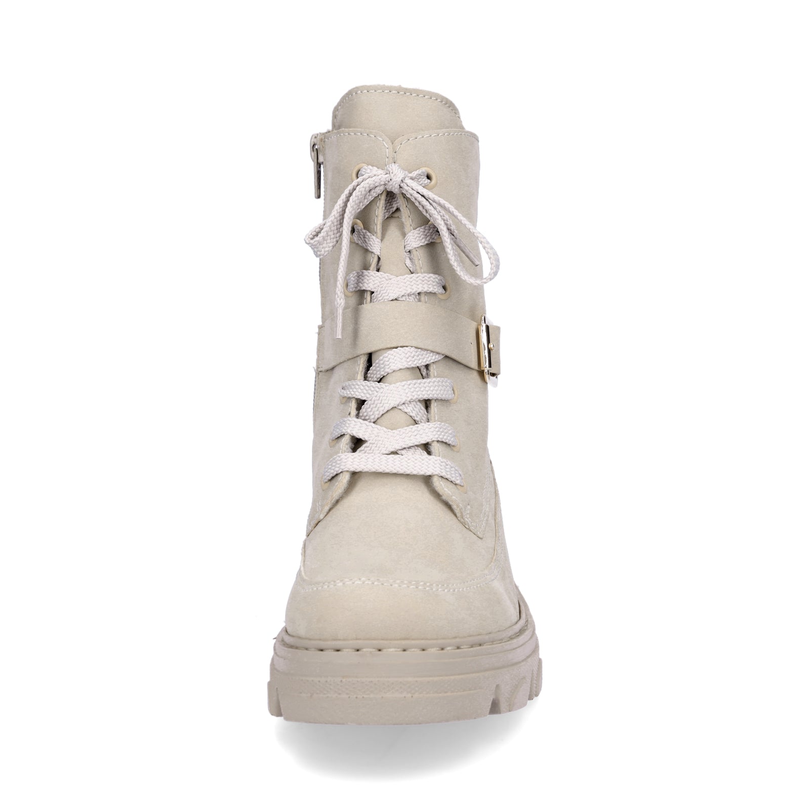 Rieker Damen Schnürboot beige