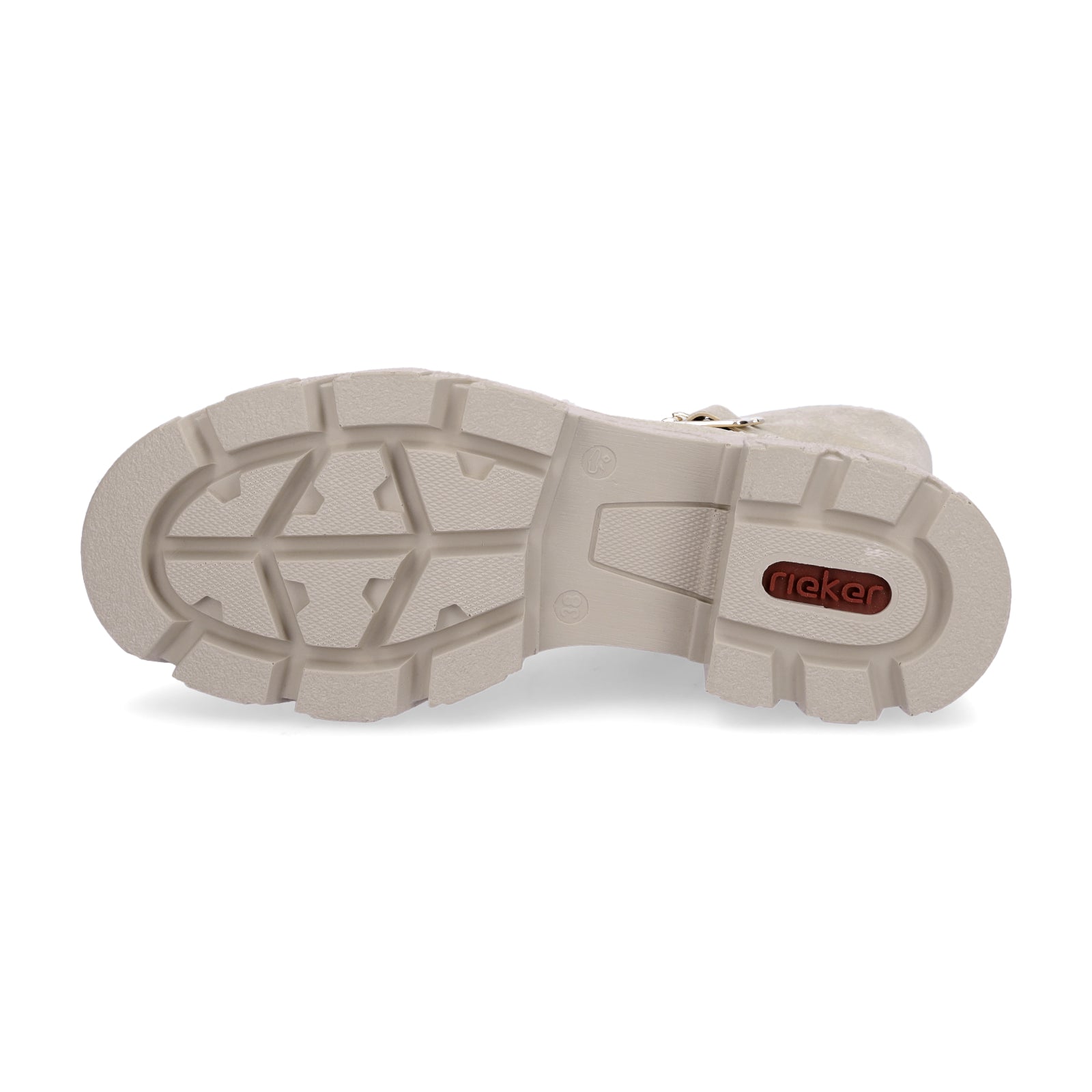 Rieker Damen Schnürboot beige
