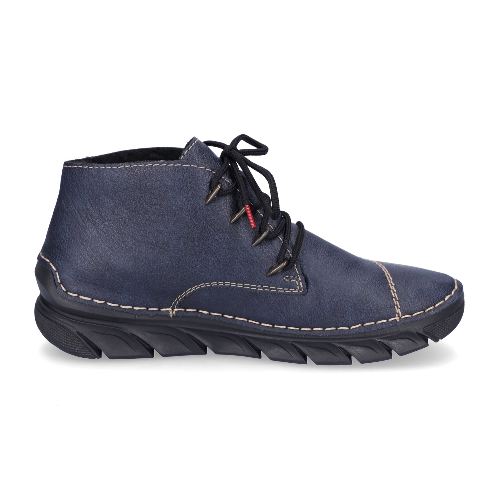 Rieker Damen Schnürboot blau