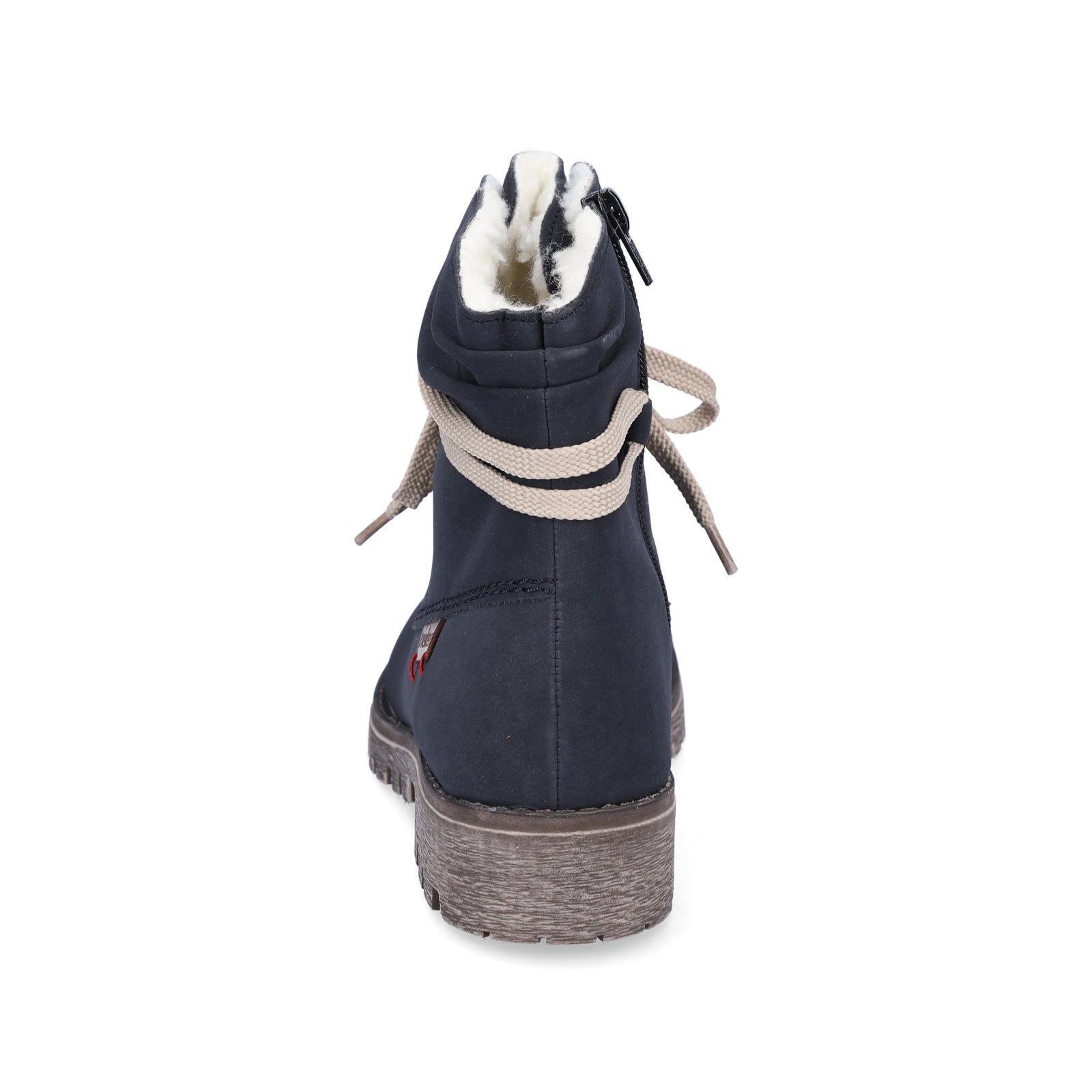 Rieker Damen Schnürboot blau