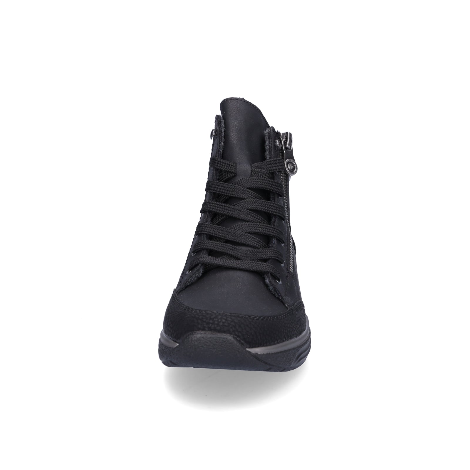 Rieker women's lace-up boot black