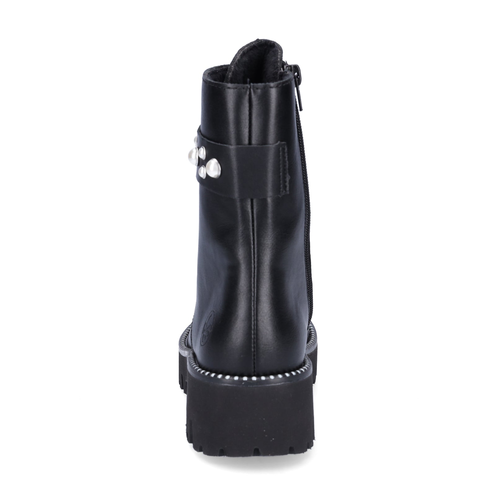 Rieker women's lace-up boot black