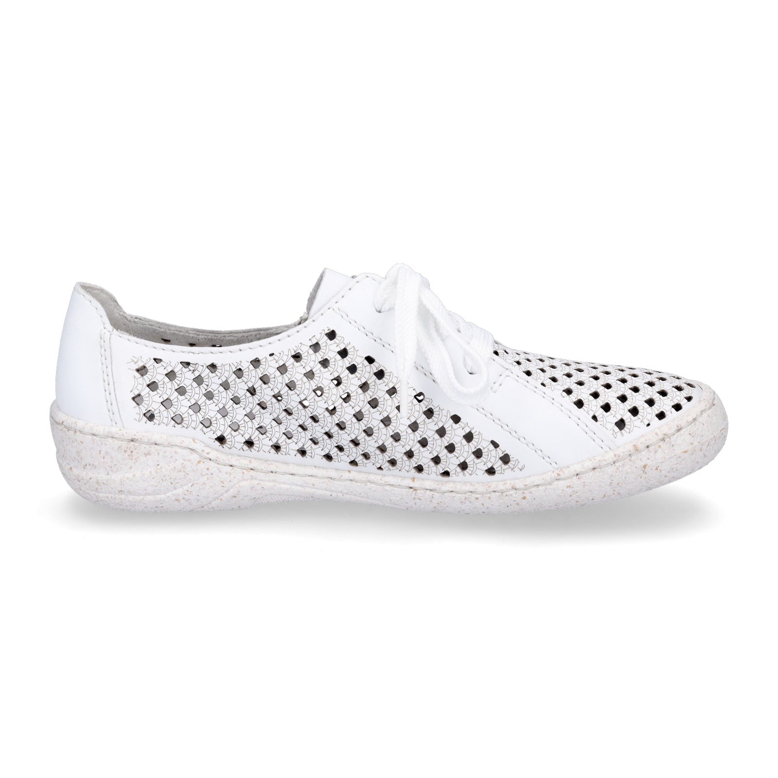 Rieker Damen Schnürschuh weiß