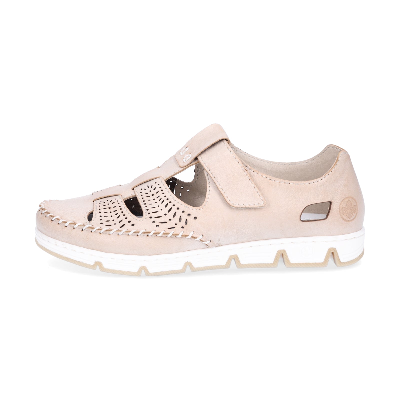 Rieker women's slippers beige