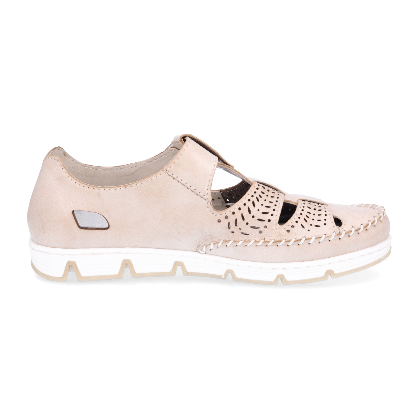 Rieker women's slippers beige