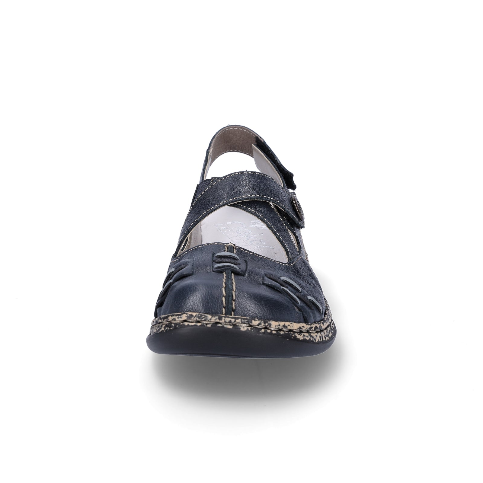 Rieker ladies slippers blue