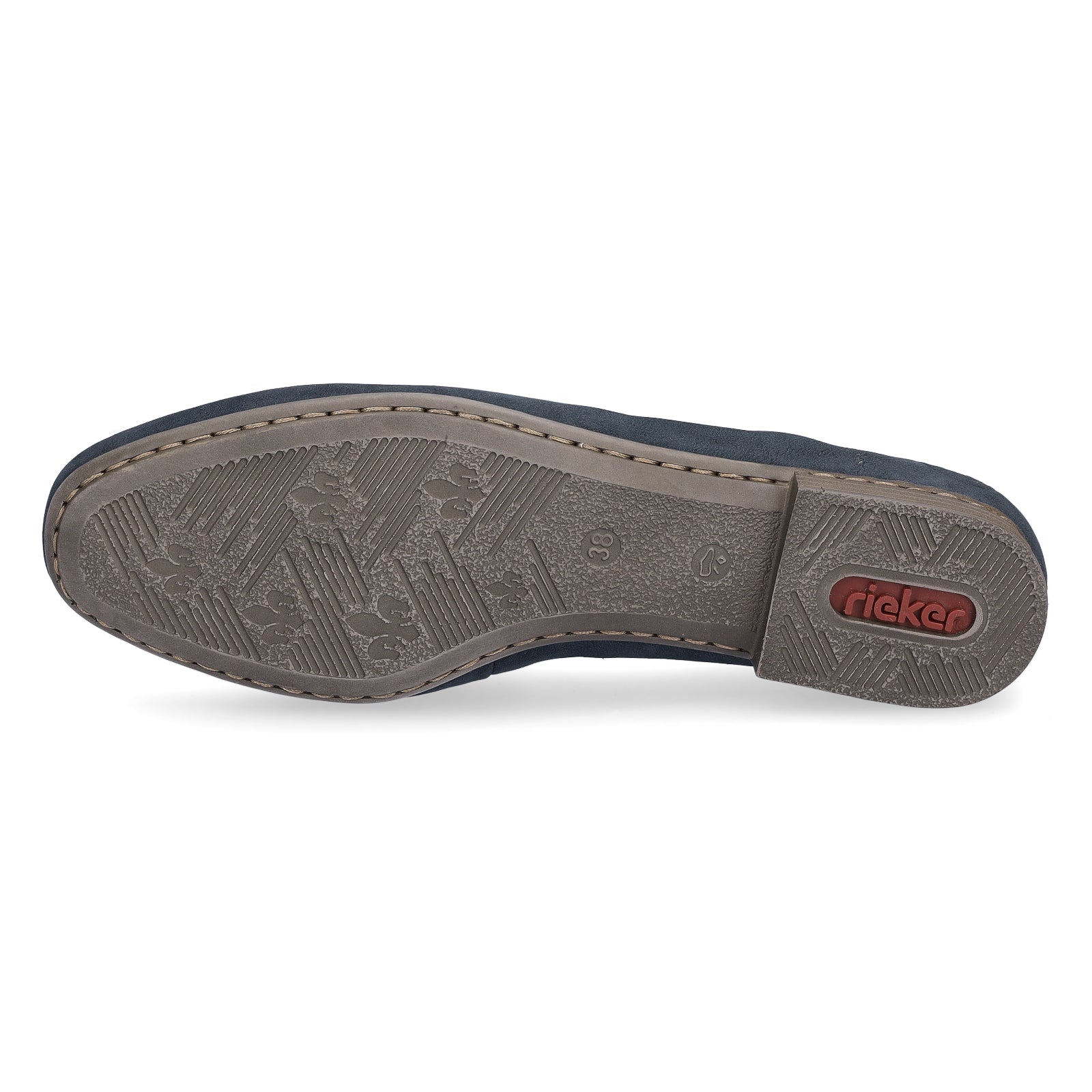 Rieker Damen Slipper blau