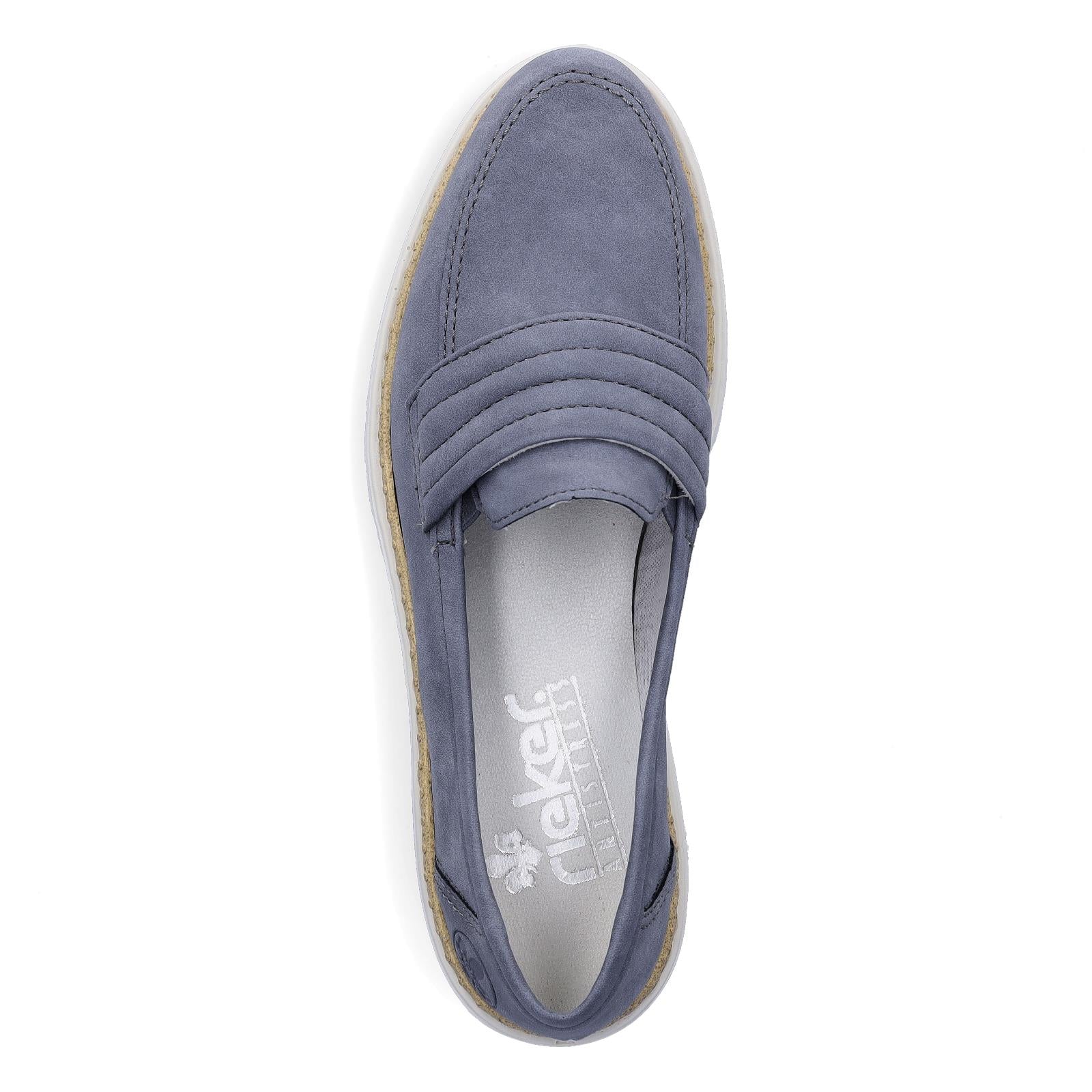 Rieker ladies slippers blue