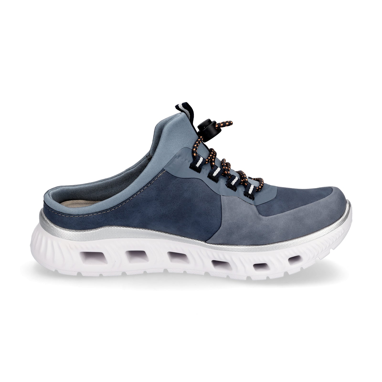 Rieker Damen Slipper blau
