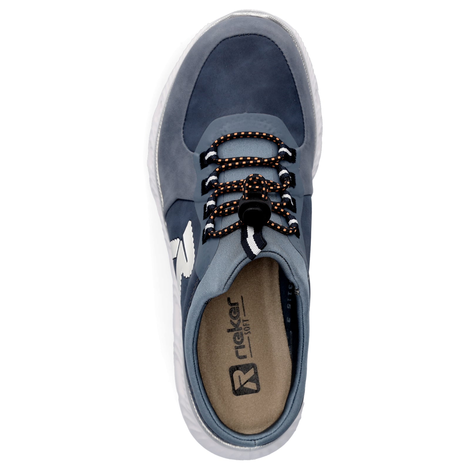 Rieker Damen Slipper blau