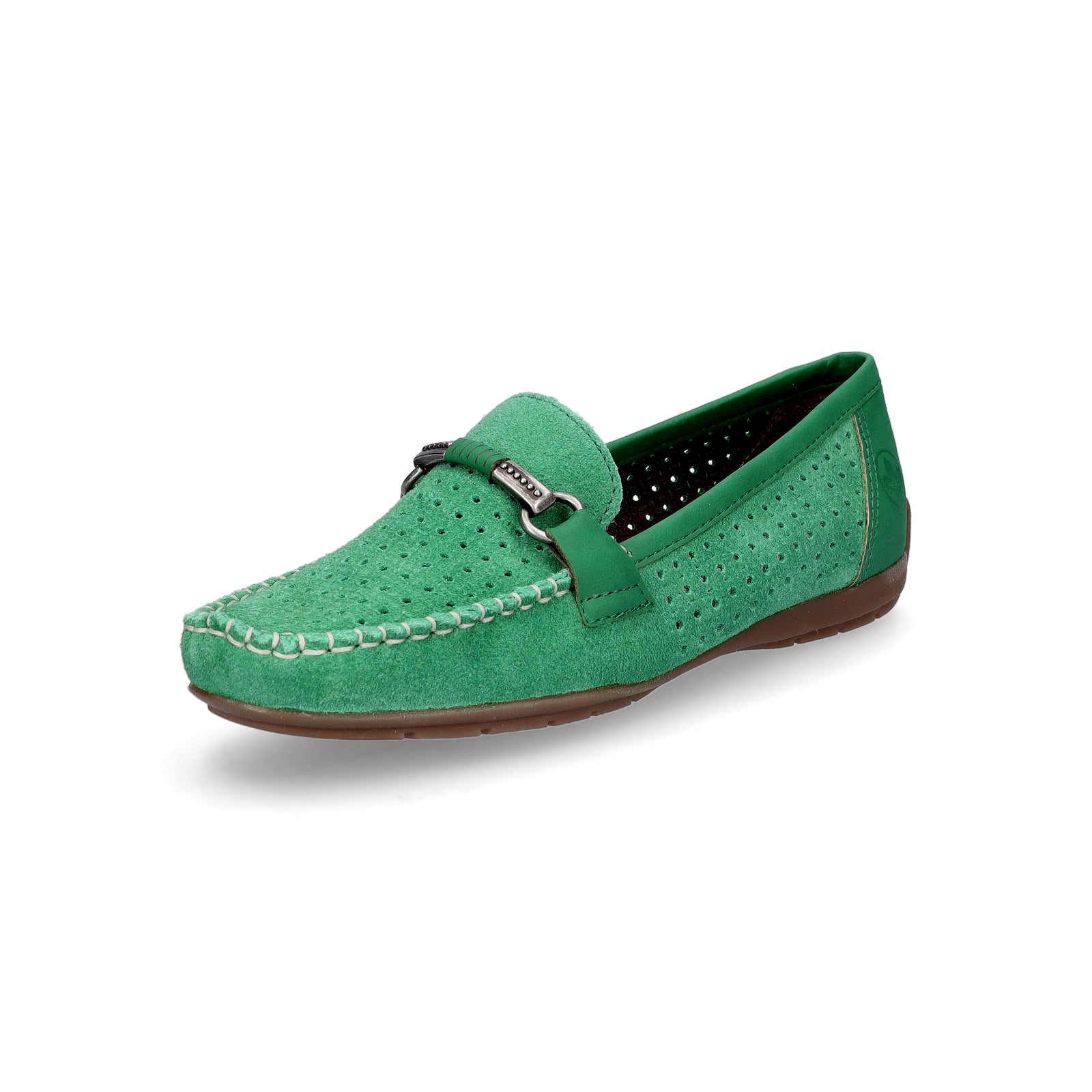 Rieker women's slippers green