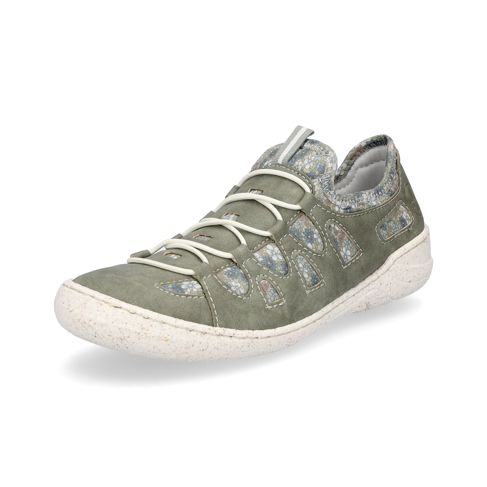 Rieker women's slippers green