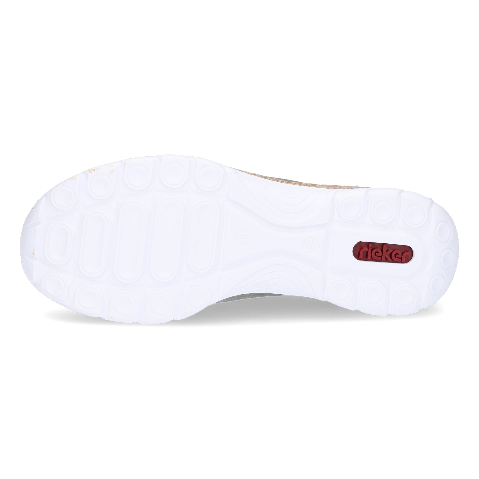 Rieker Damen Slip-on Sneaker salbei grün