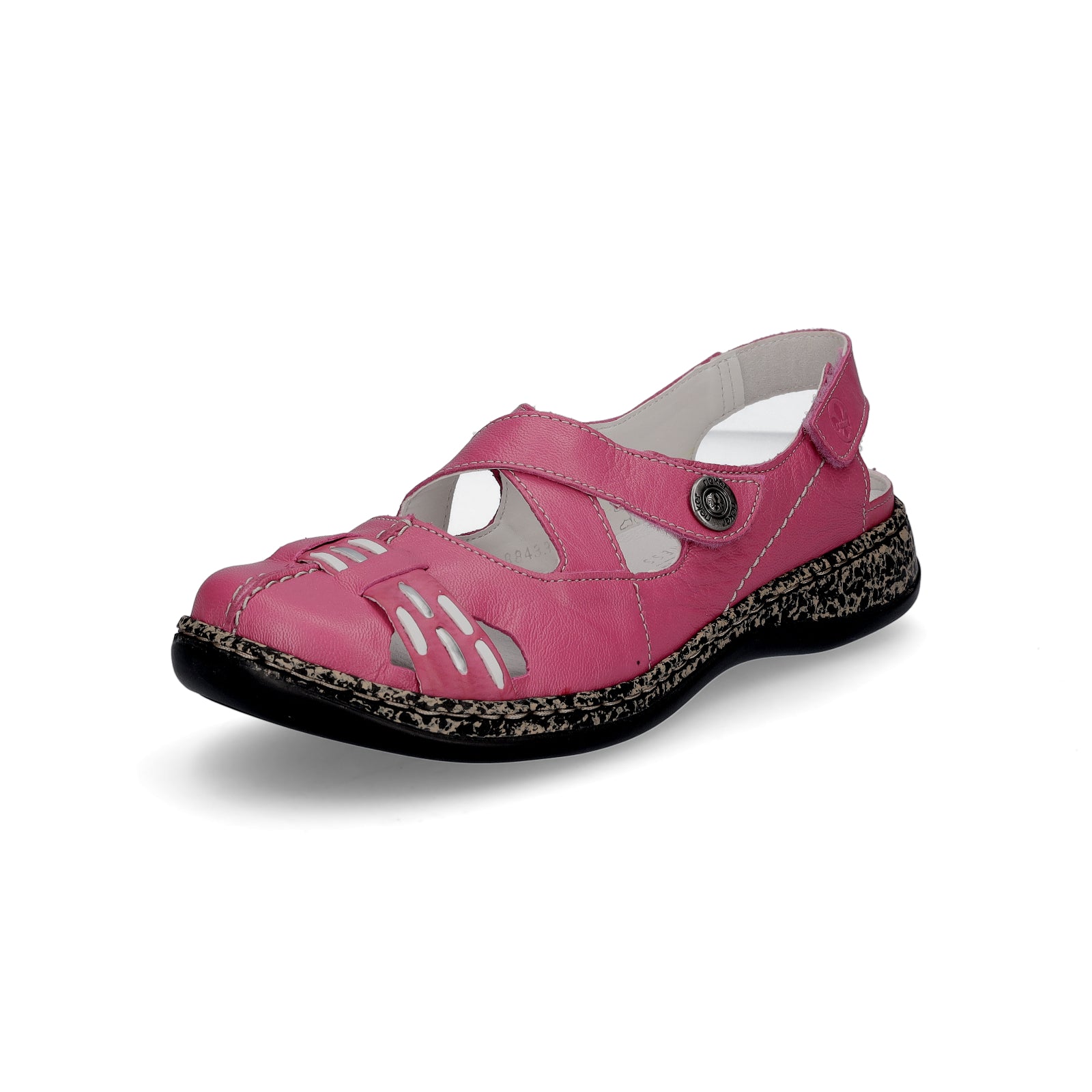 Rieker women's slippers fuchsia