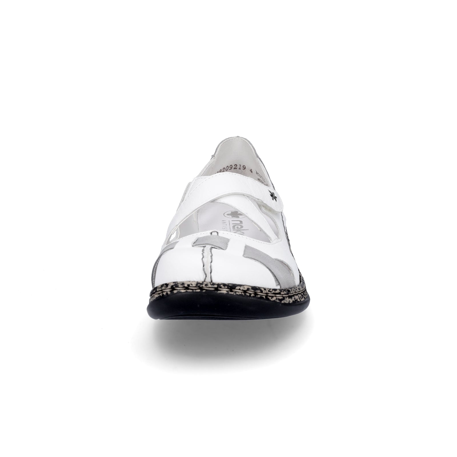 Rieker women's slippers white