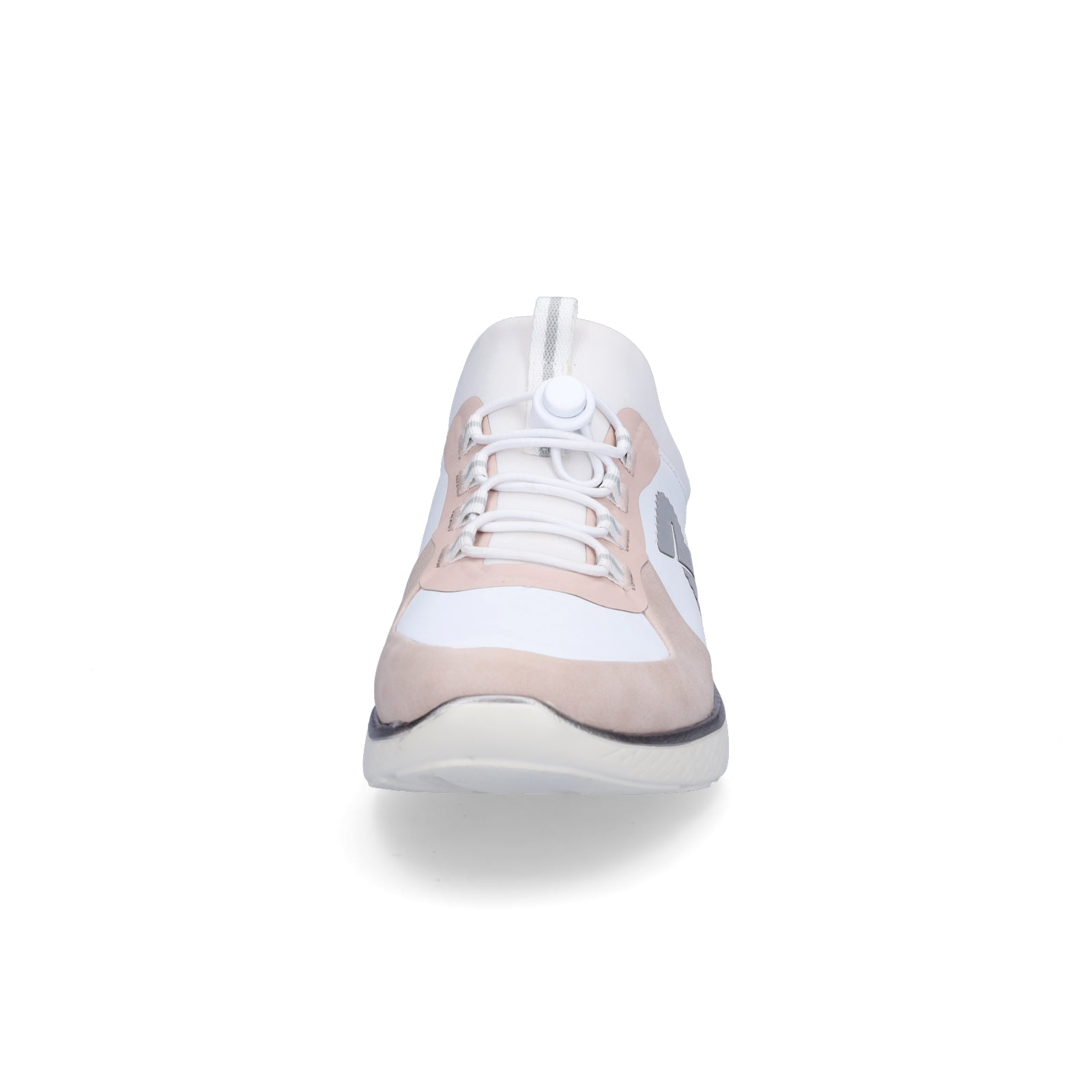 Rieker women's slippers white pink
