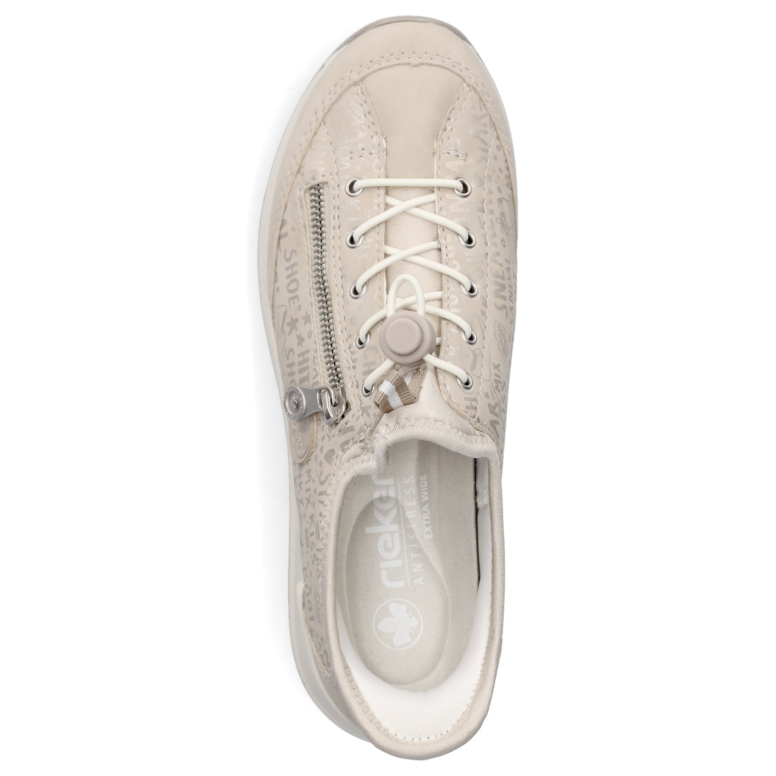 Rieker Damen Slipper beige