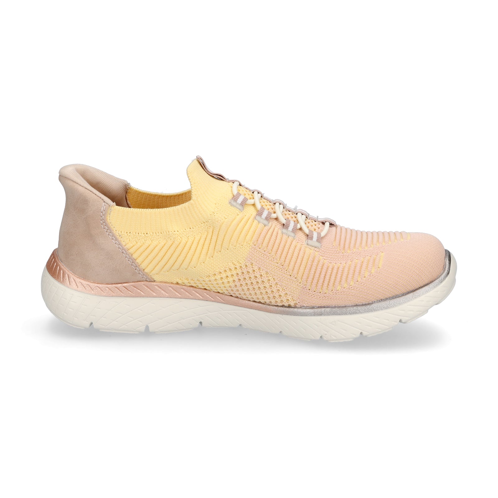 Rieker Damen Slipper gelb