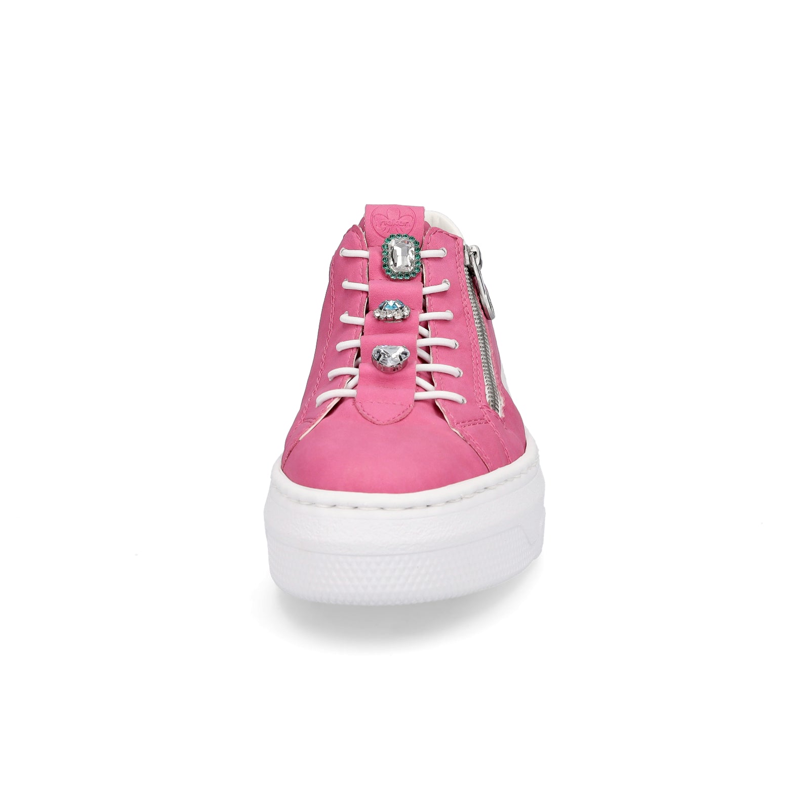 Rieker Damen Plateau Sneaker pink