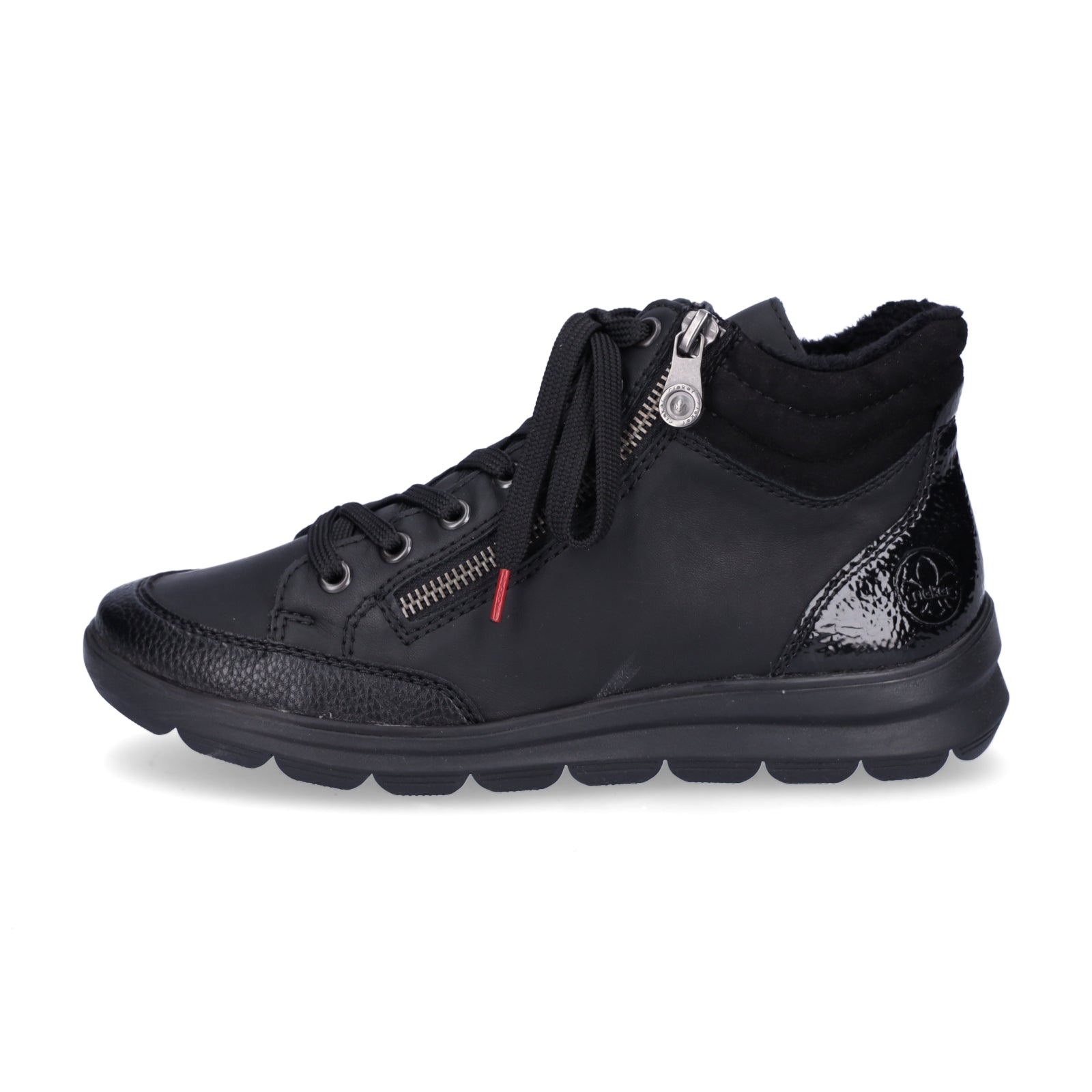 Rieker women's sneakers black