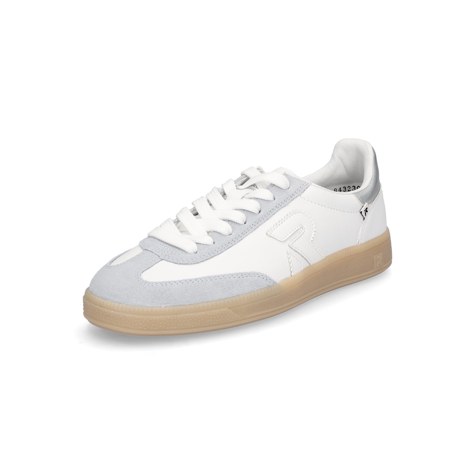 Rieker women's sneakers white blue