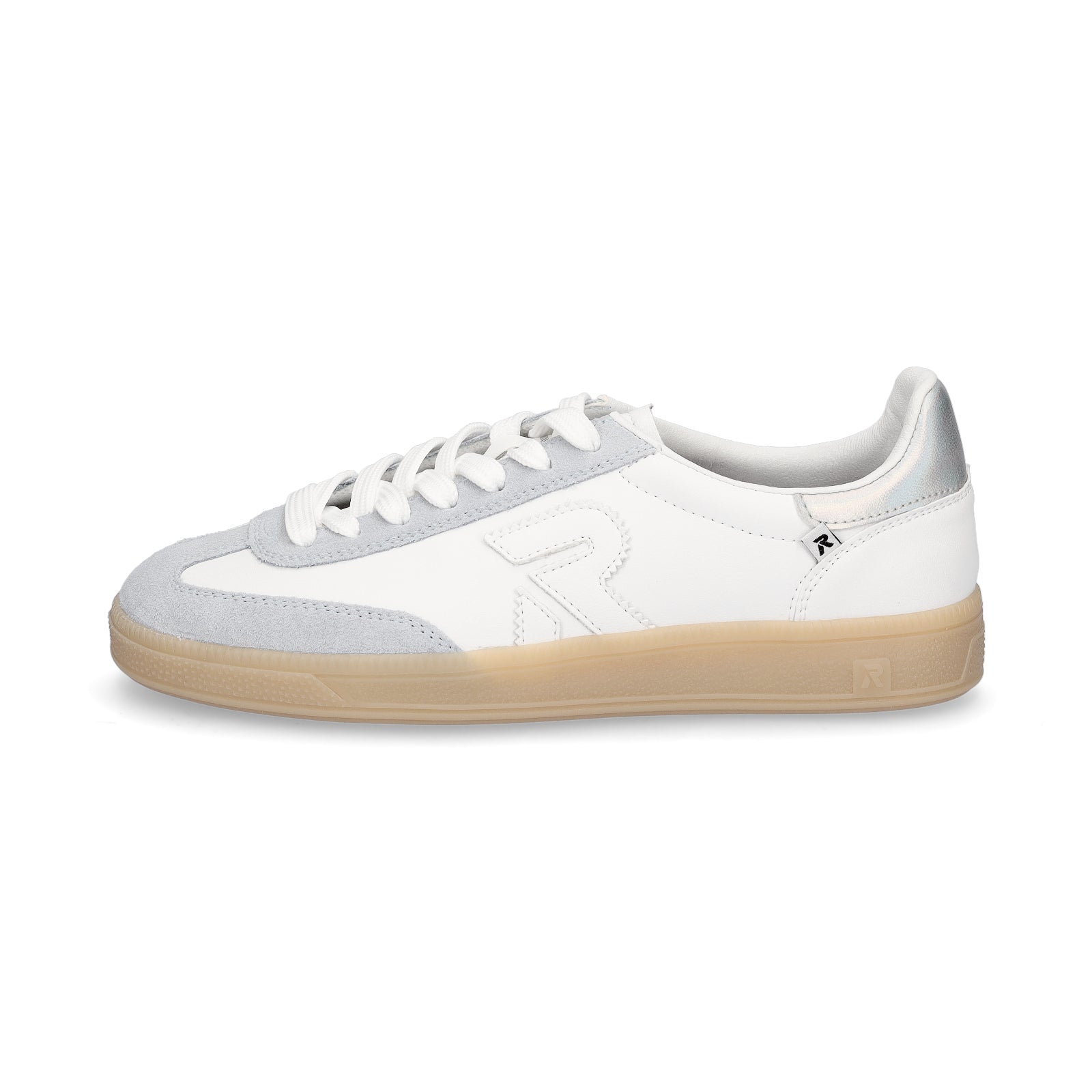 Rieker women's sneakers white blue