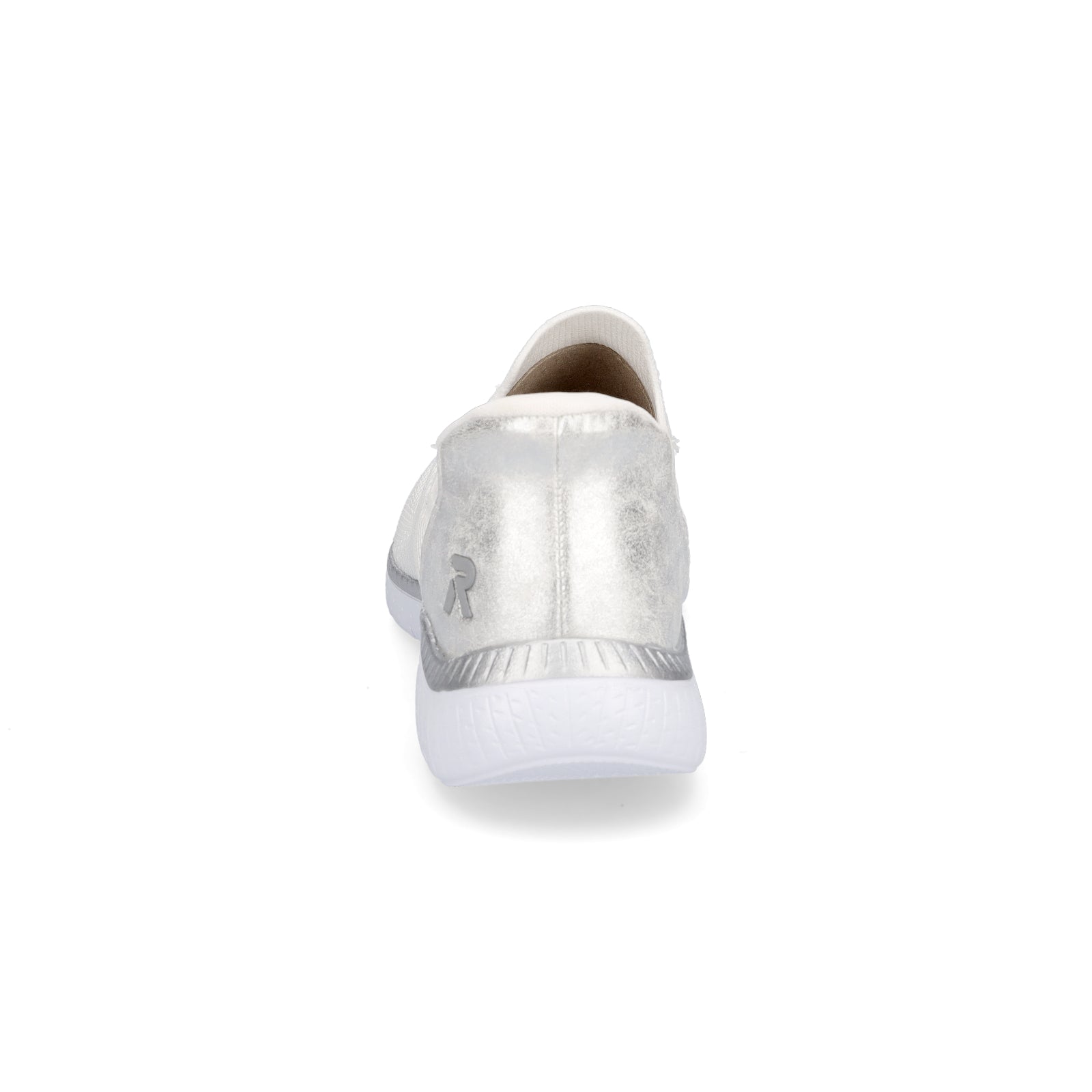 Rieker women's slippers white
