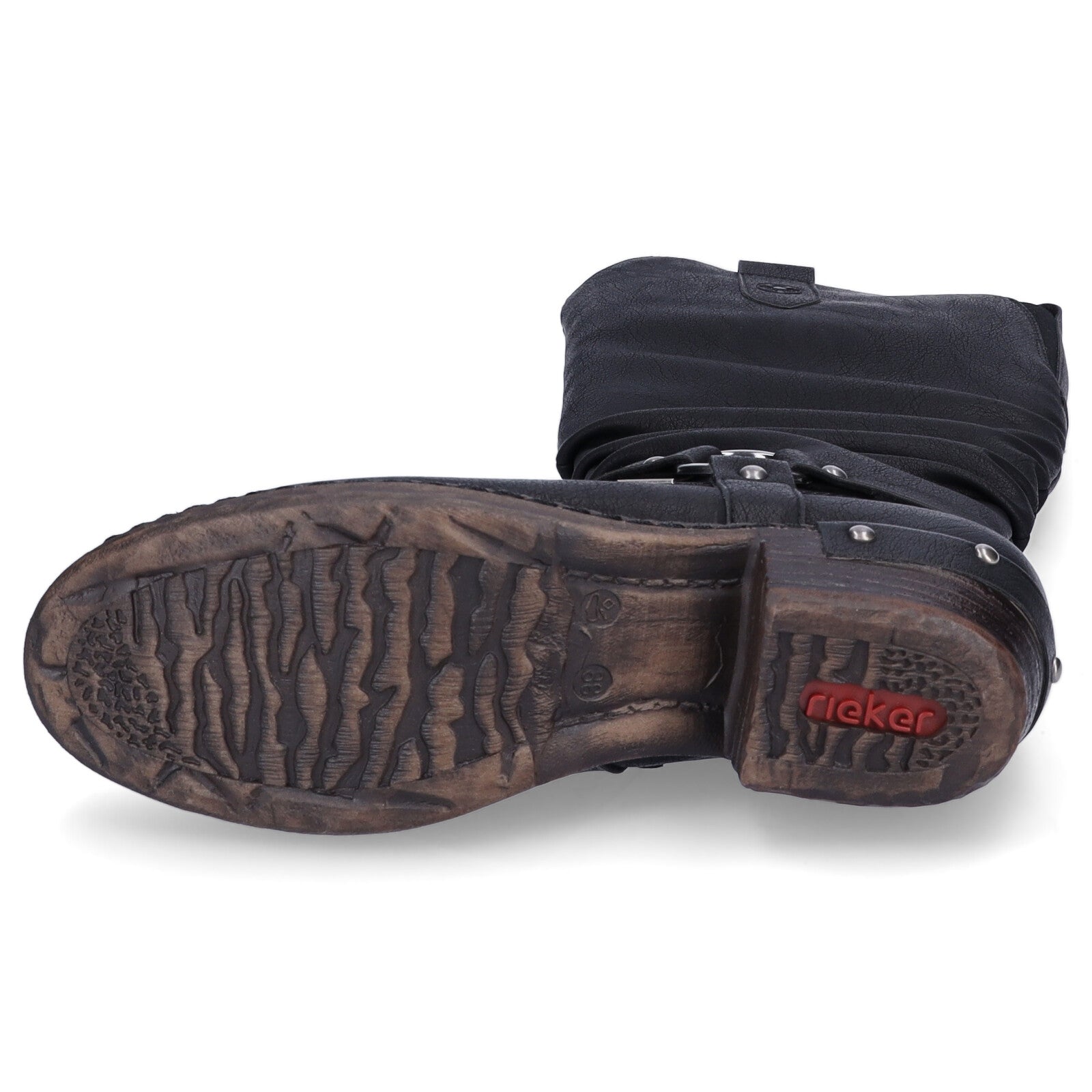 Rieker Damen Stiefel schwarz