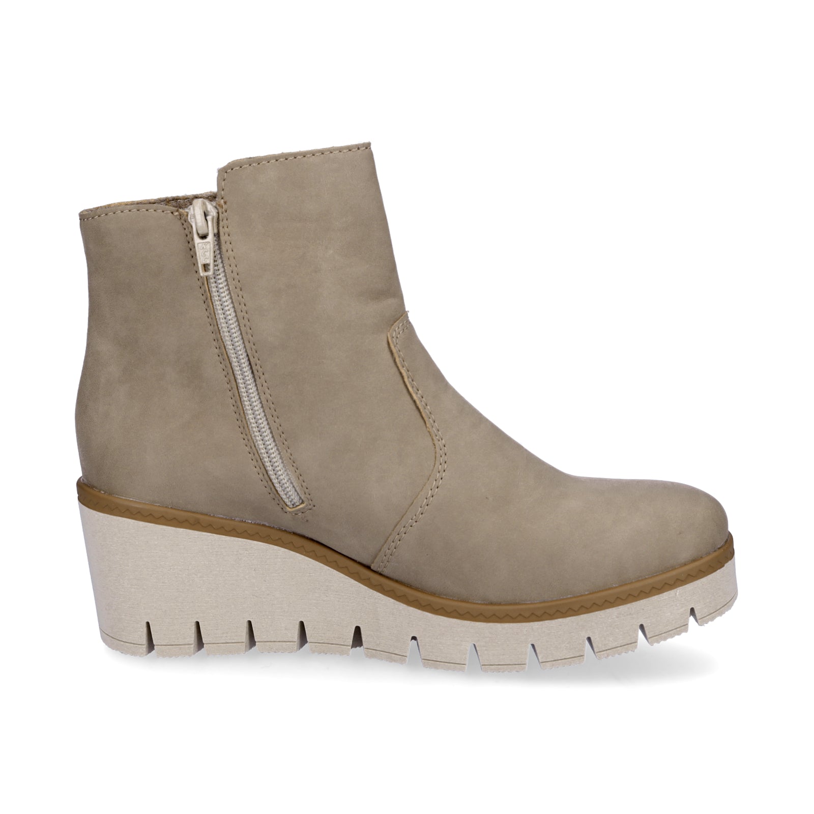 Rieker women's ankle boots beige
