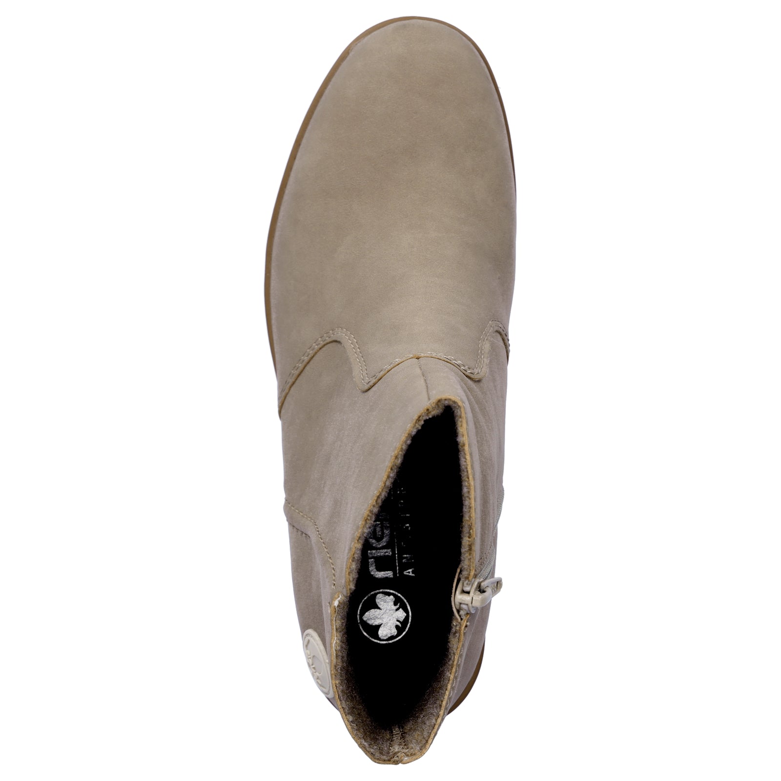 Rieker women's ankle boots beige