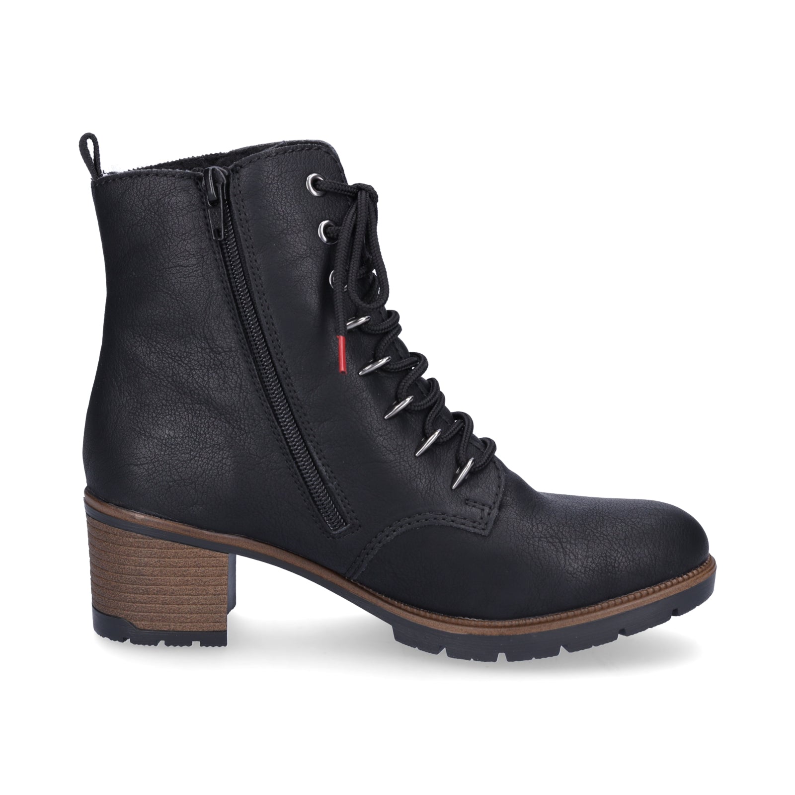 Rieker Damen Stiefelette schwarz