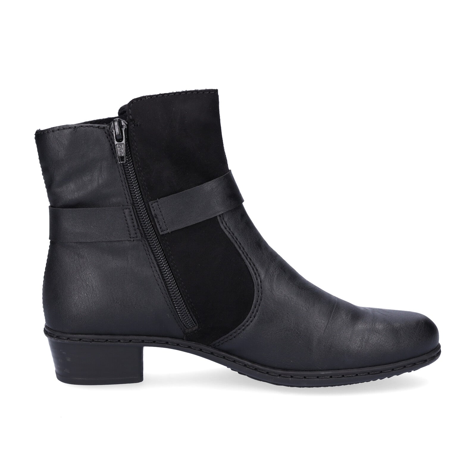 Rieker Damen Stiefelette schwarz