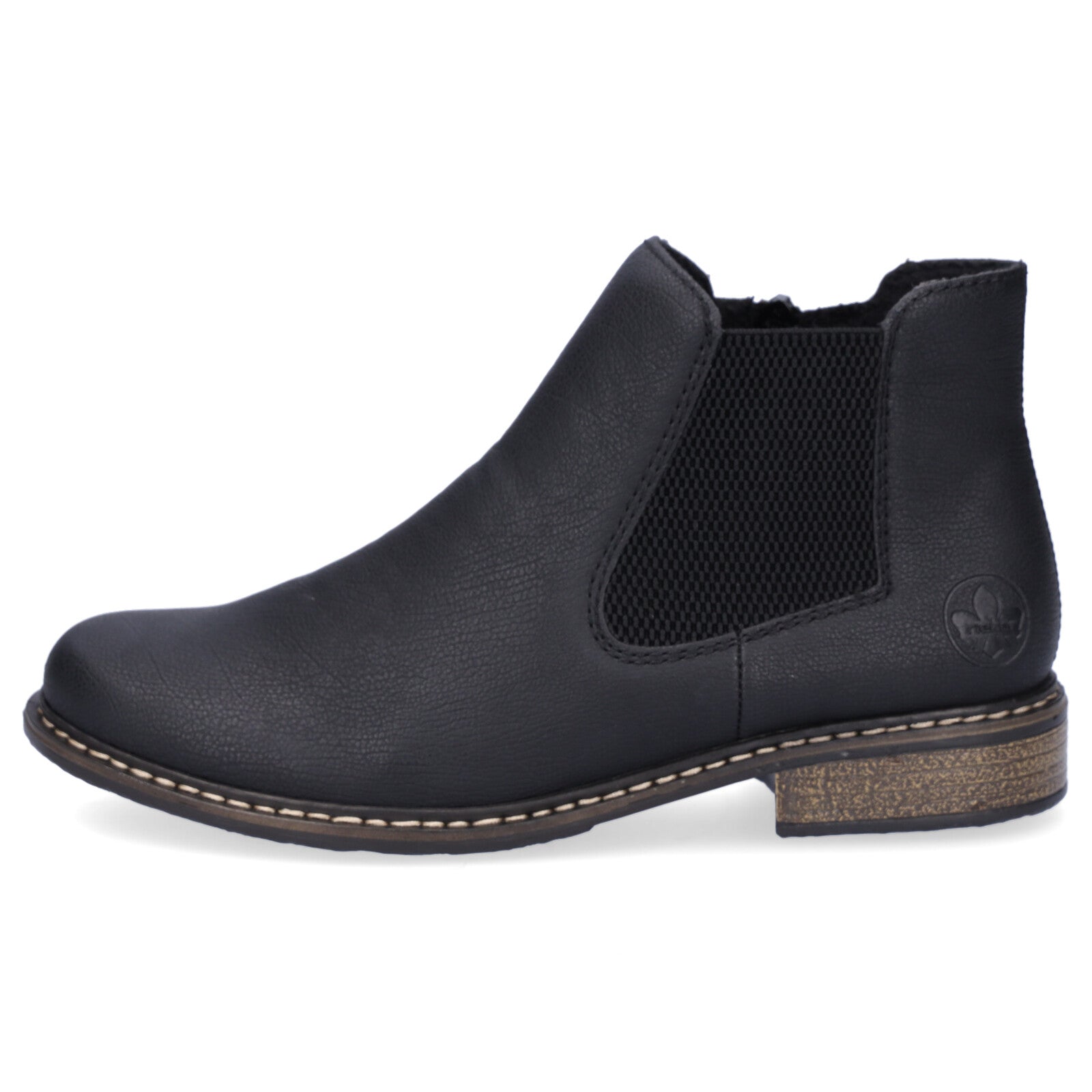 Rieker Damen Chelsea Boot schwarz