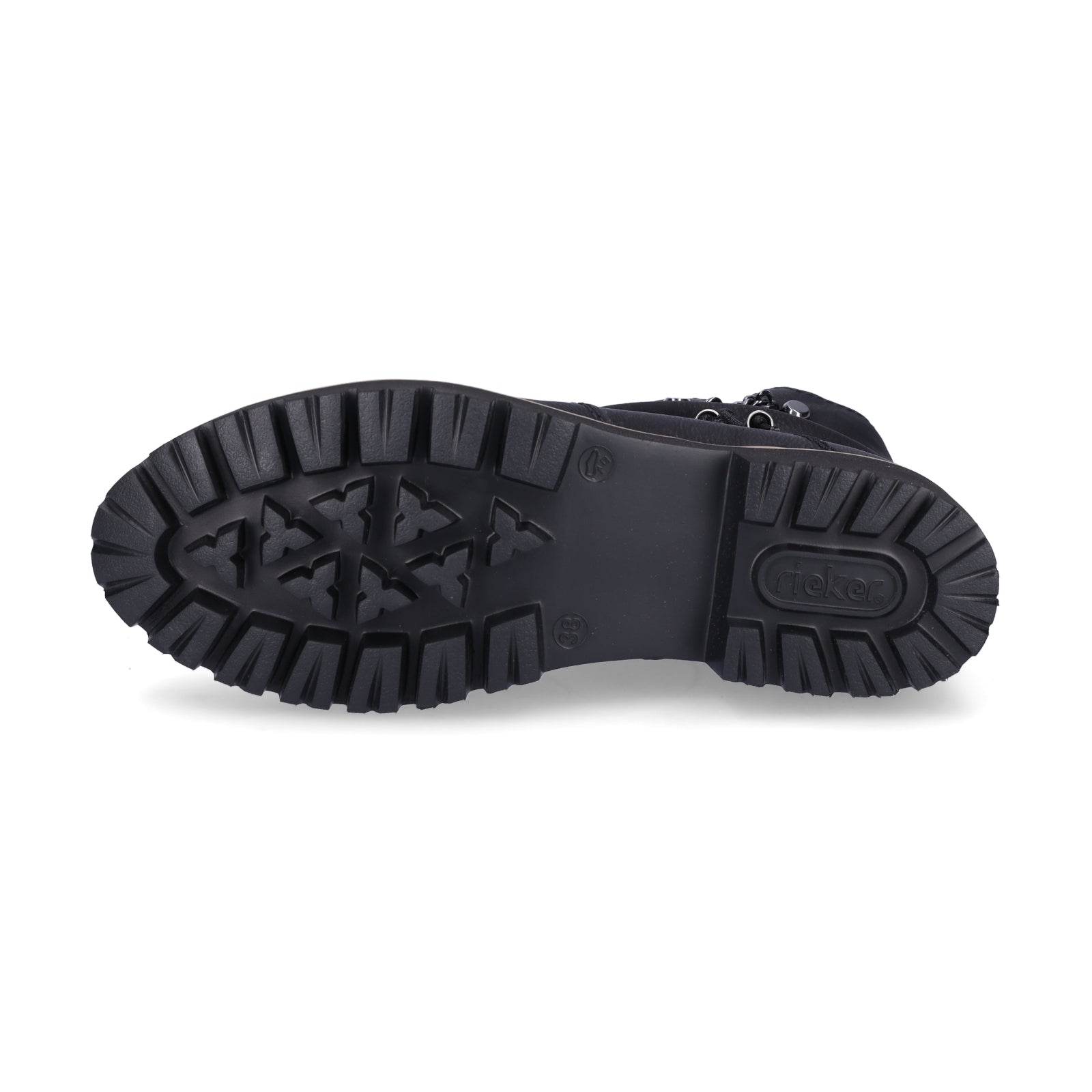 Rieker Damen Boot schwarz