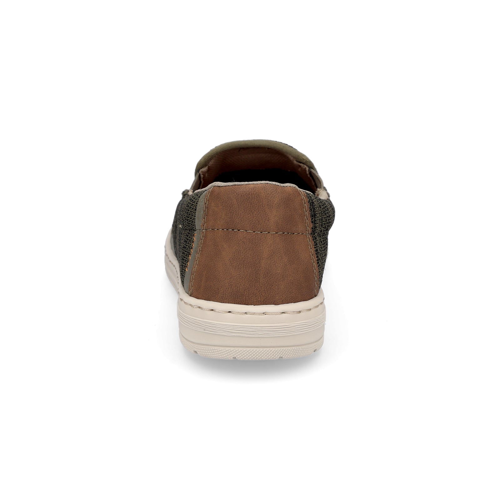 Rieker Herren Mesh Slipper khaki grün