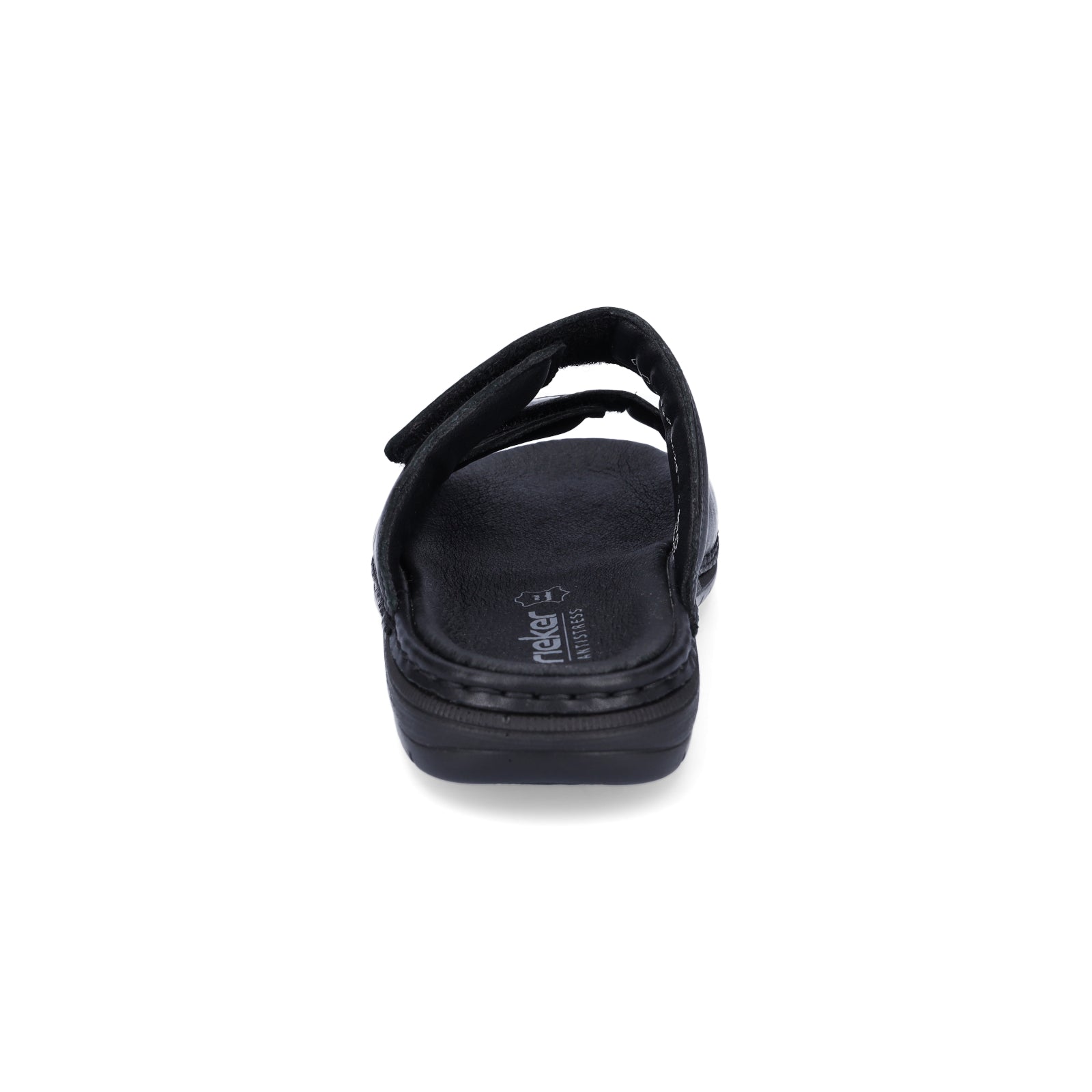 Rieker Herren Pantolette schwarz