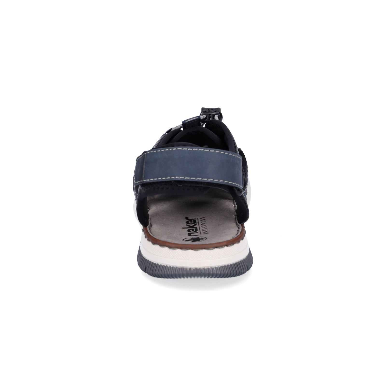 Rieker Herren Trekking Sandale blau