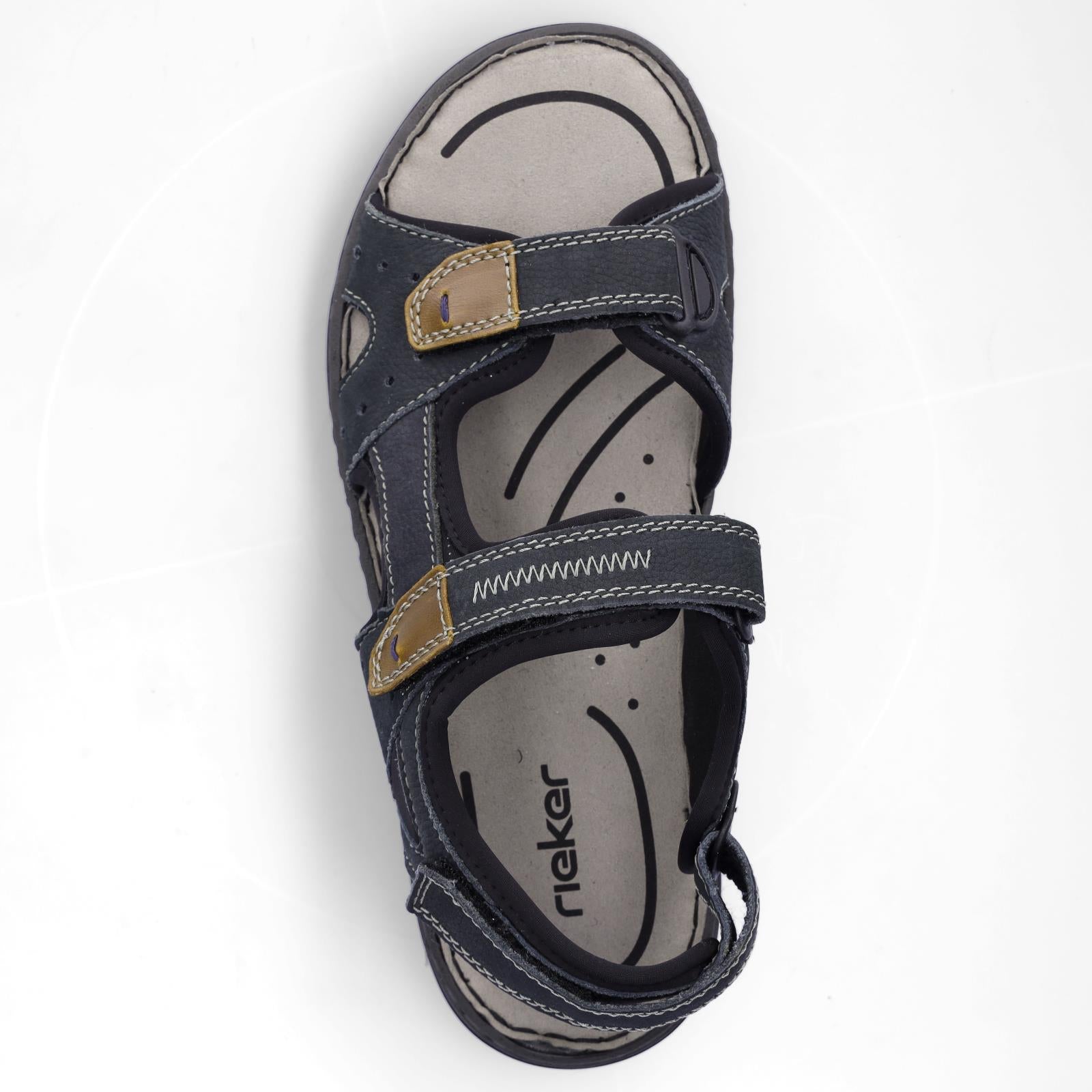 Rieker Herren Sandale blau