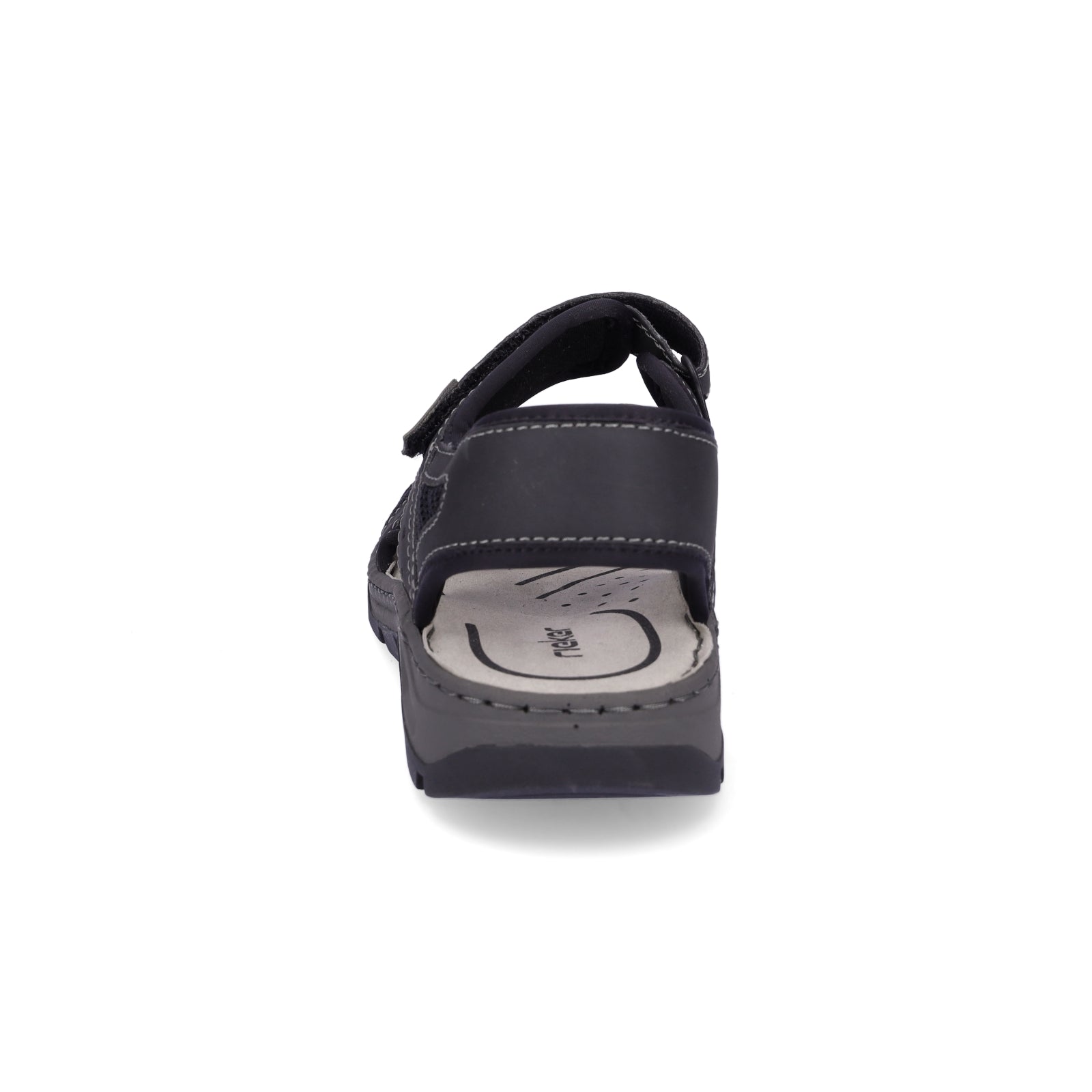 Rieker Herren Sandale schwarz