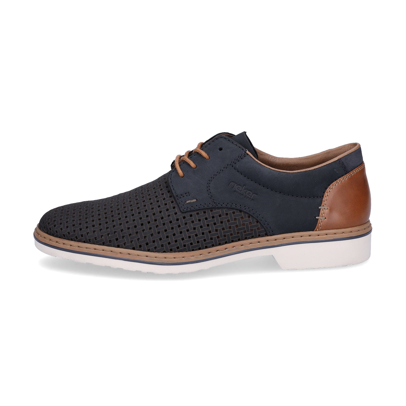 Rieker men's lace-up shoe blue